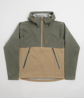 Topo Designs Global Jacket - Beetle / Elmwood Reflective Safety Details