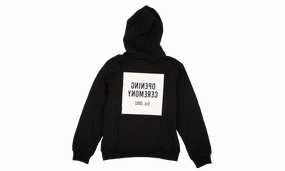 Torch Unisex Box Logo Hoodie "Black"