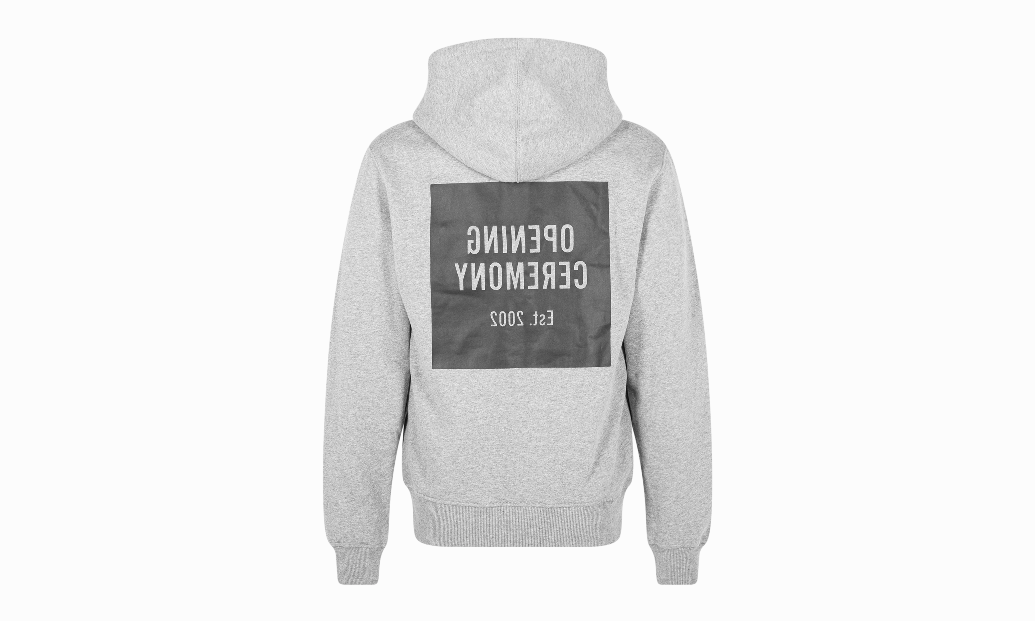 TORCH UNISEX BOX LOGO HOODIE "Grey"