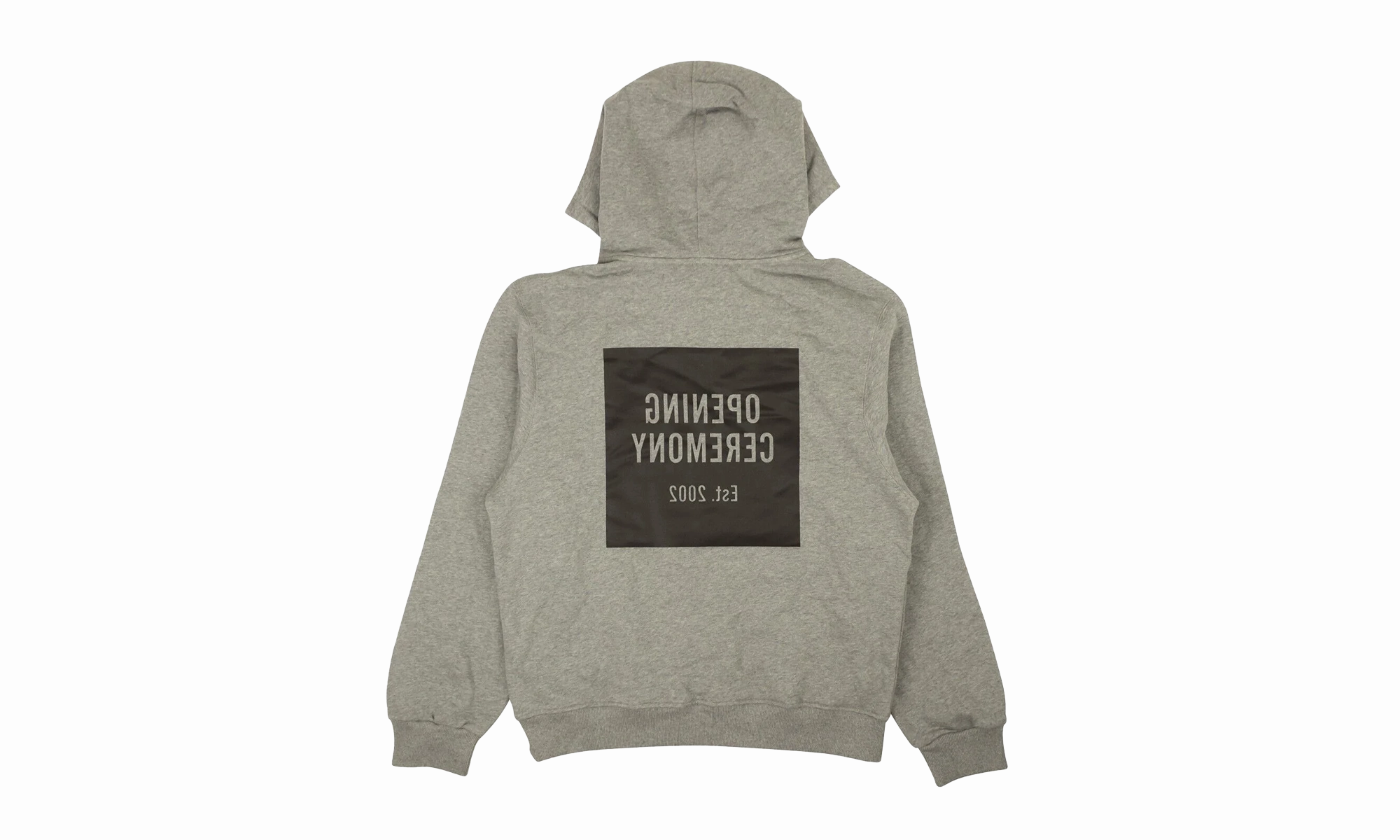 Torch Unisex Box Logo Hoodie "Grey"