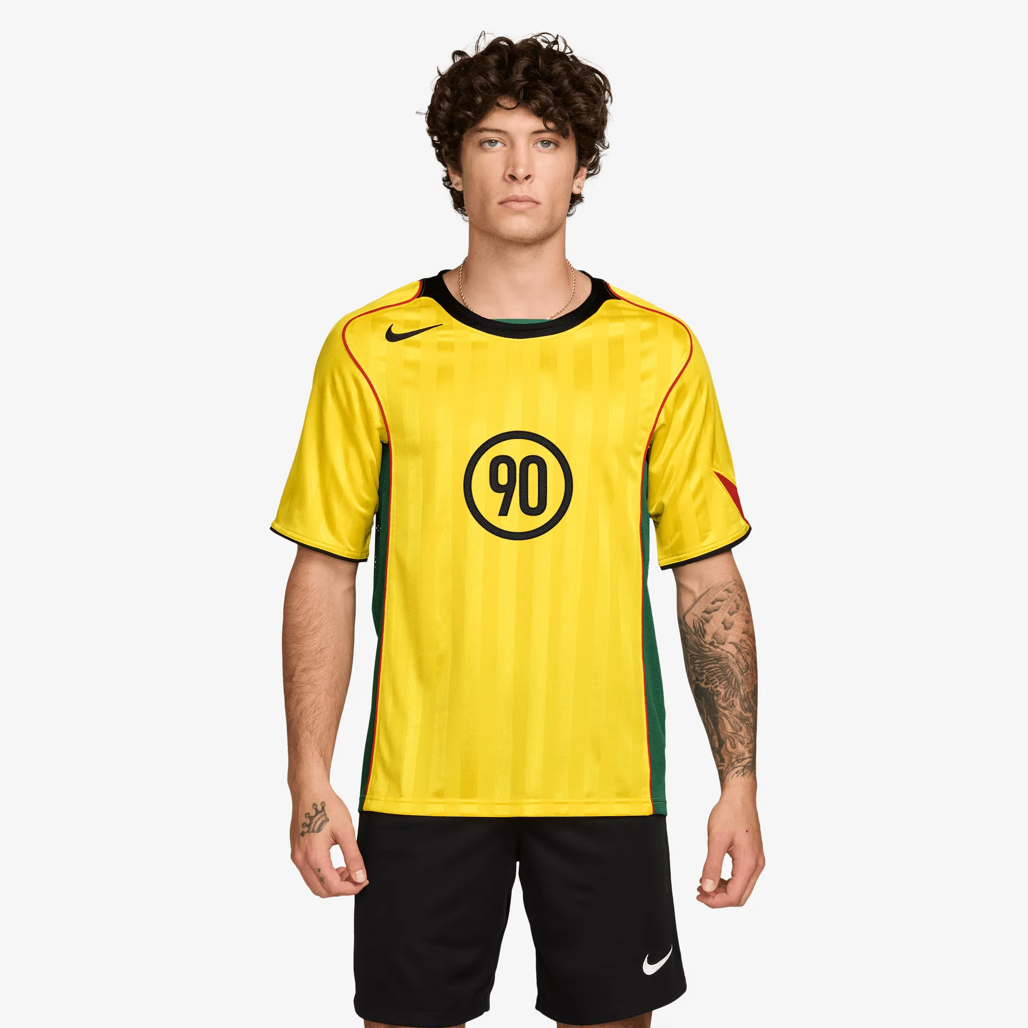 TOTAL 90 DRI-FIT SOCCER JERSEY - TOUR YELLOW Smart Wear Fame Glow