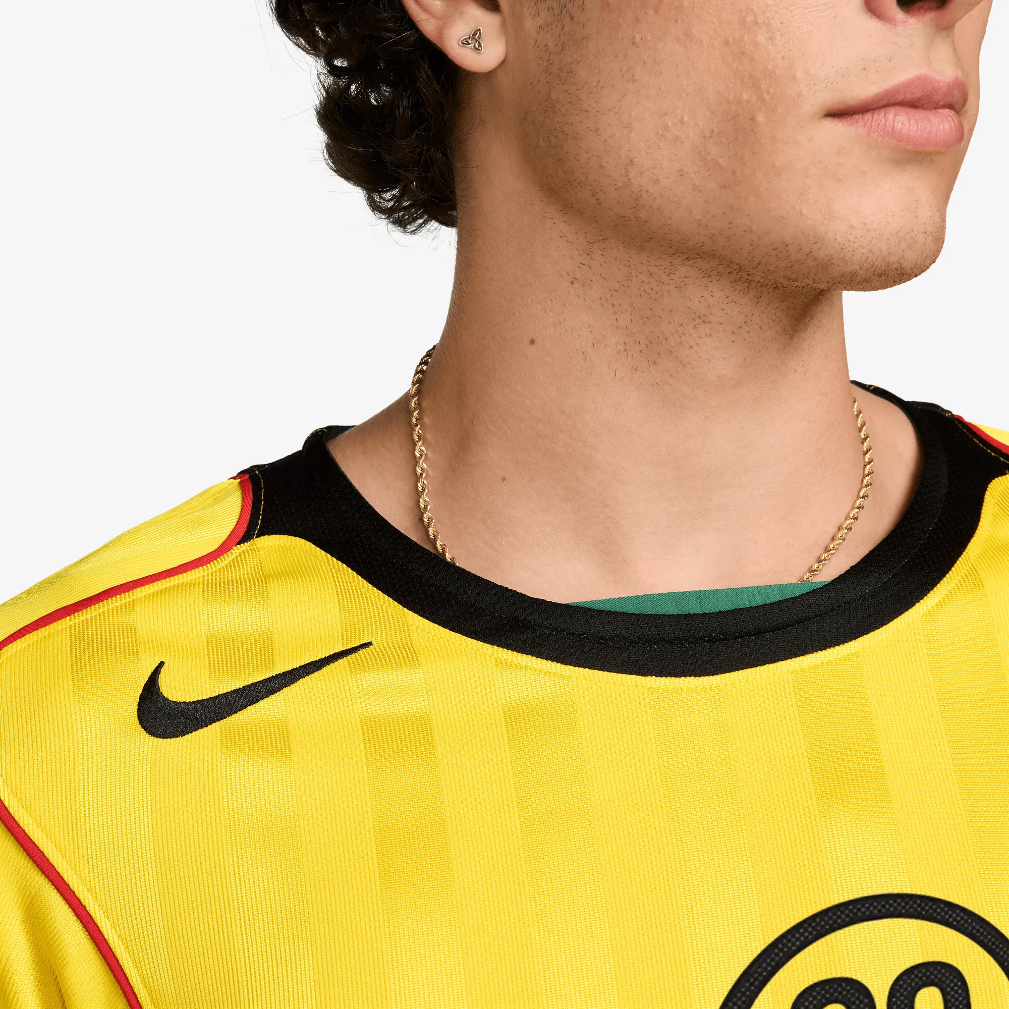 TOTAL 90 DRI-FIT SOCCER JERSEY - TOUR YELLOW Desk Style WaterRepellentCoating
