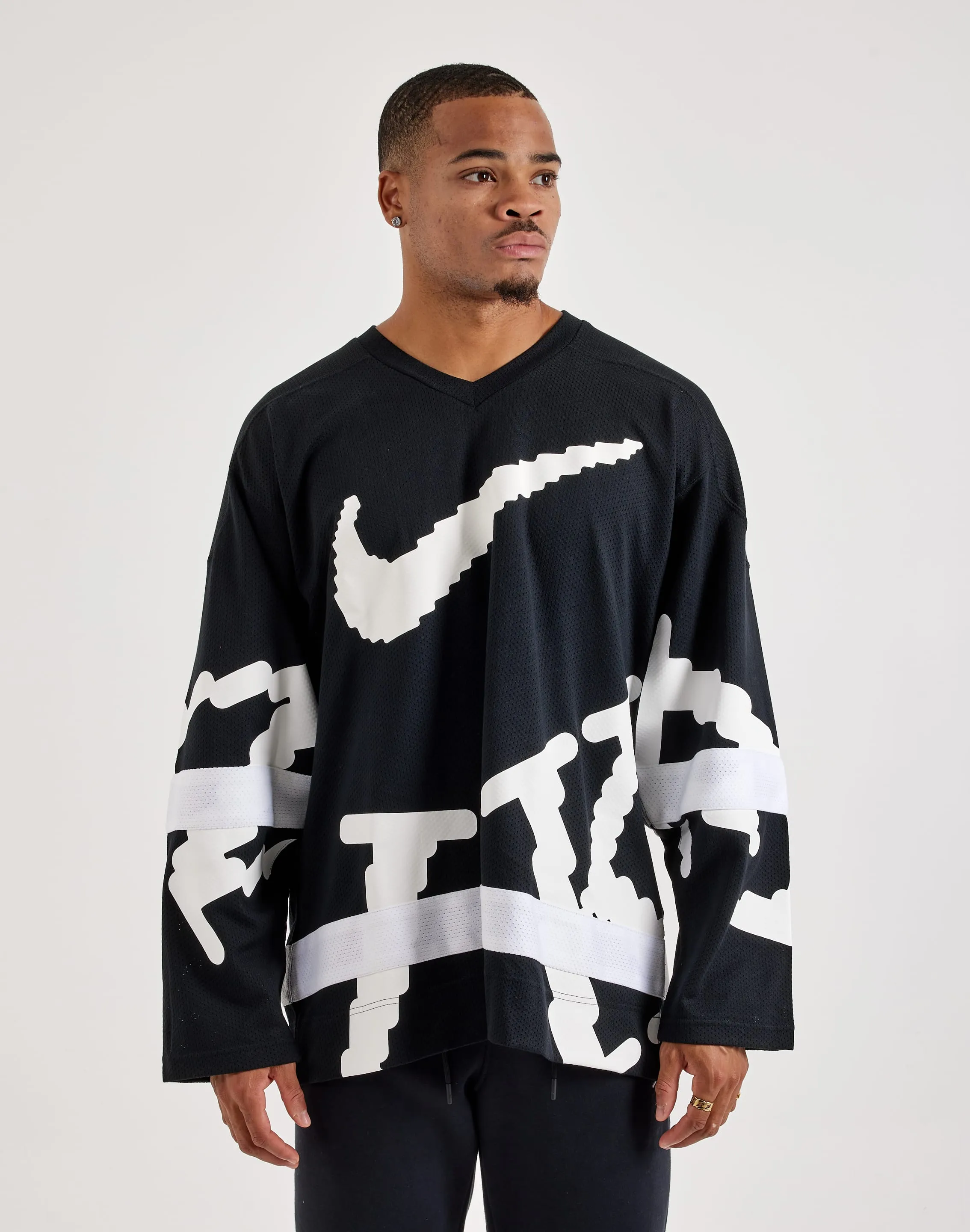 Nike Club Hockey Jersey SkinFriendlyElastic Stretchable Material