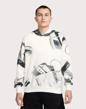 QuickDryTech Jordan Brooklyn Fleece Printed Pullover Hoodie