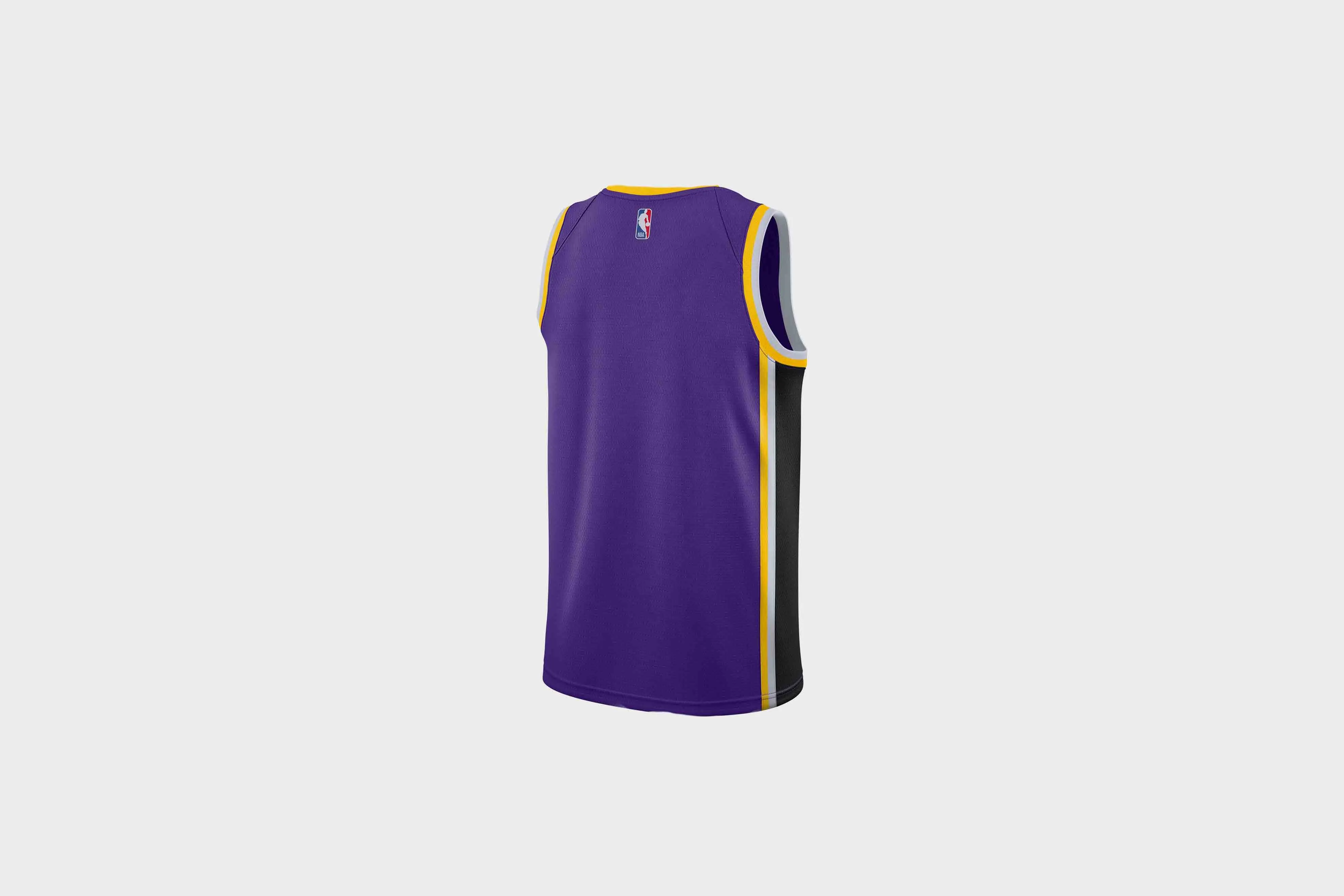 Jordan Swingman Jersey (Lakers) SheerLayeredPanels LowMaintenance Material