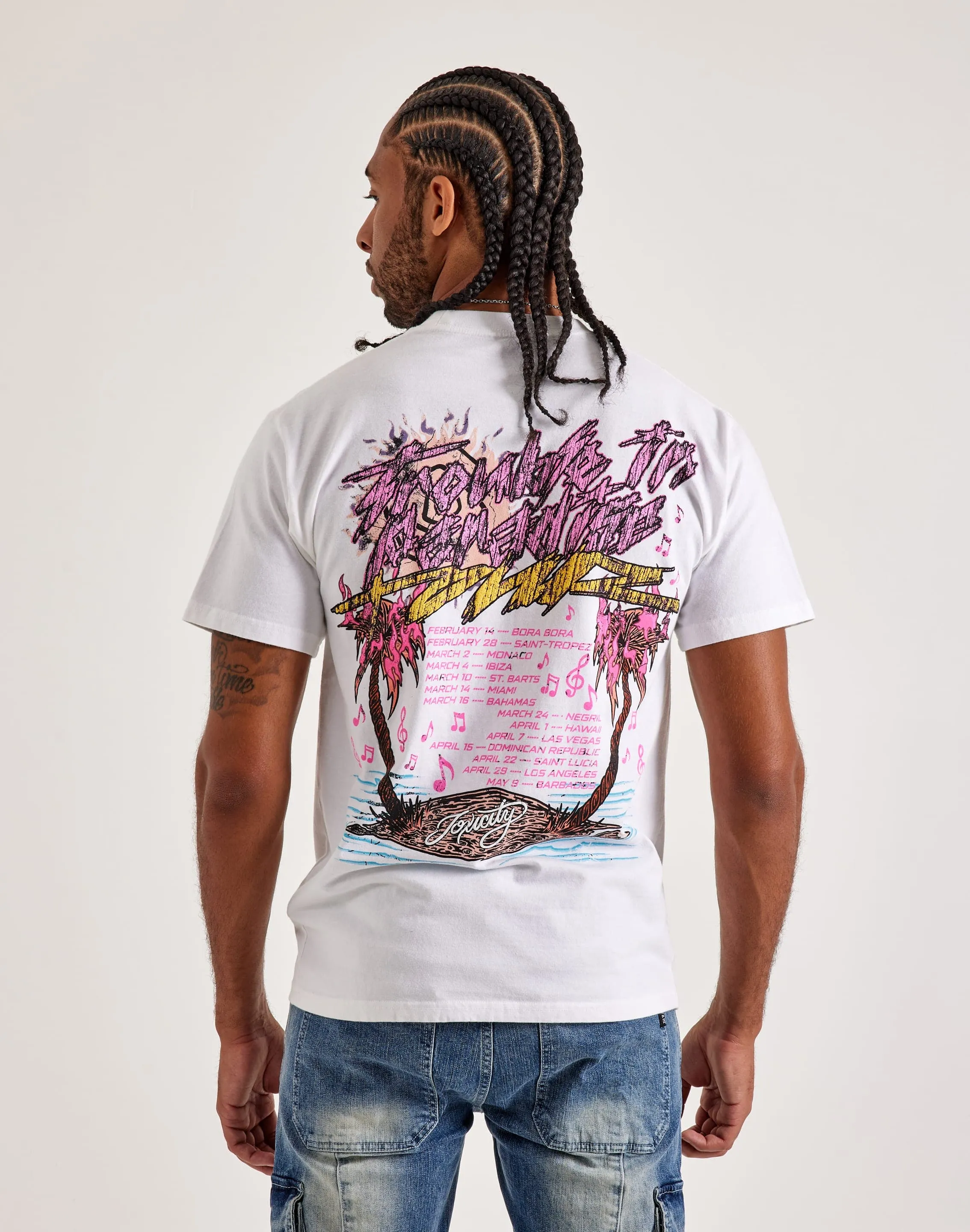 Toxicity Trouble Tour Tee TearResistantMaterial Still Glow