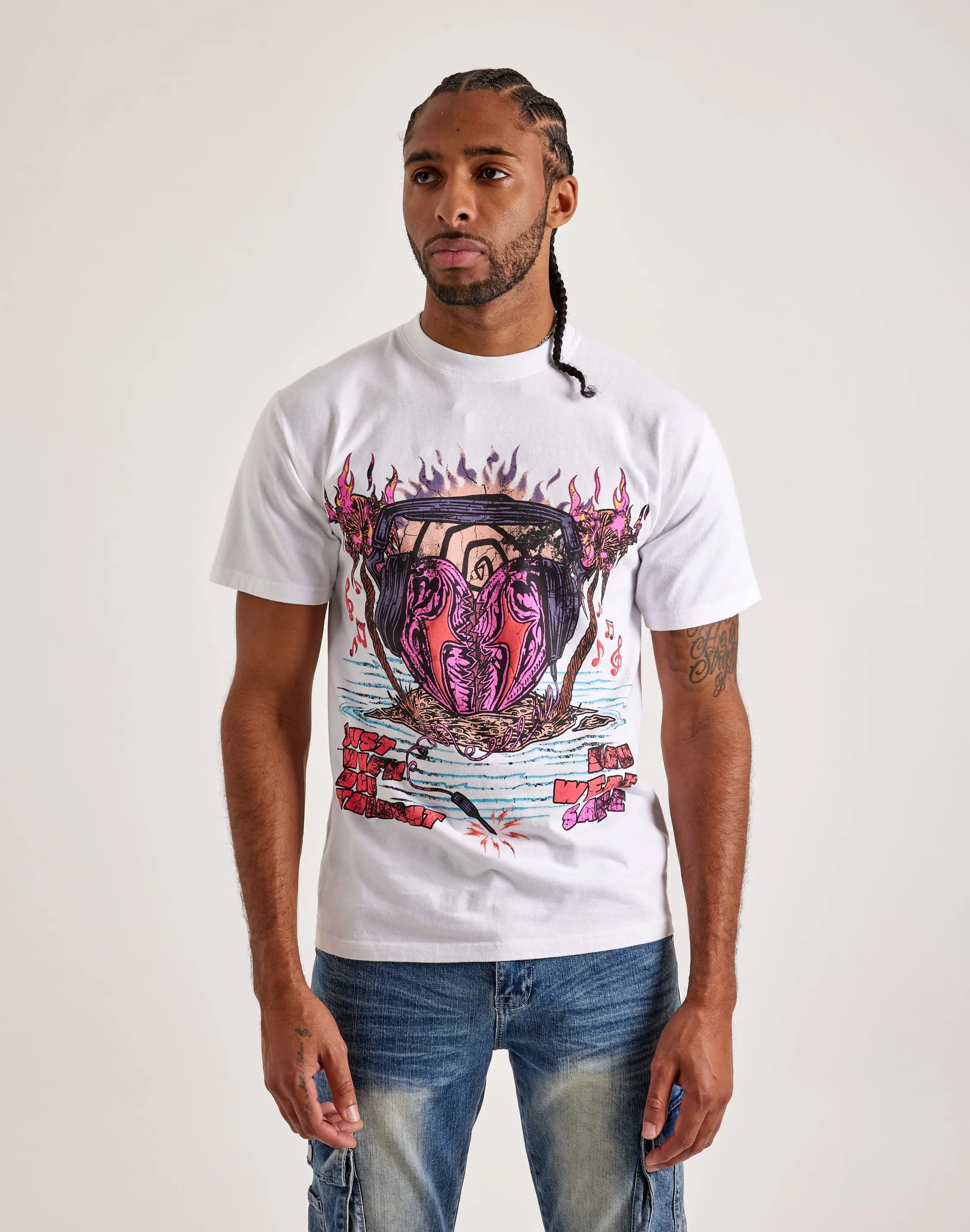 Heat Safe Soft Jersey Toxicity Trouble Tour Tee