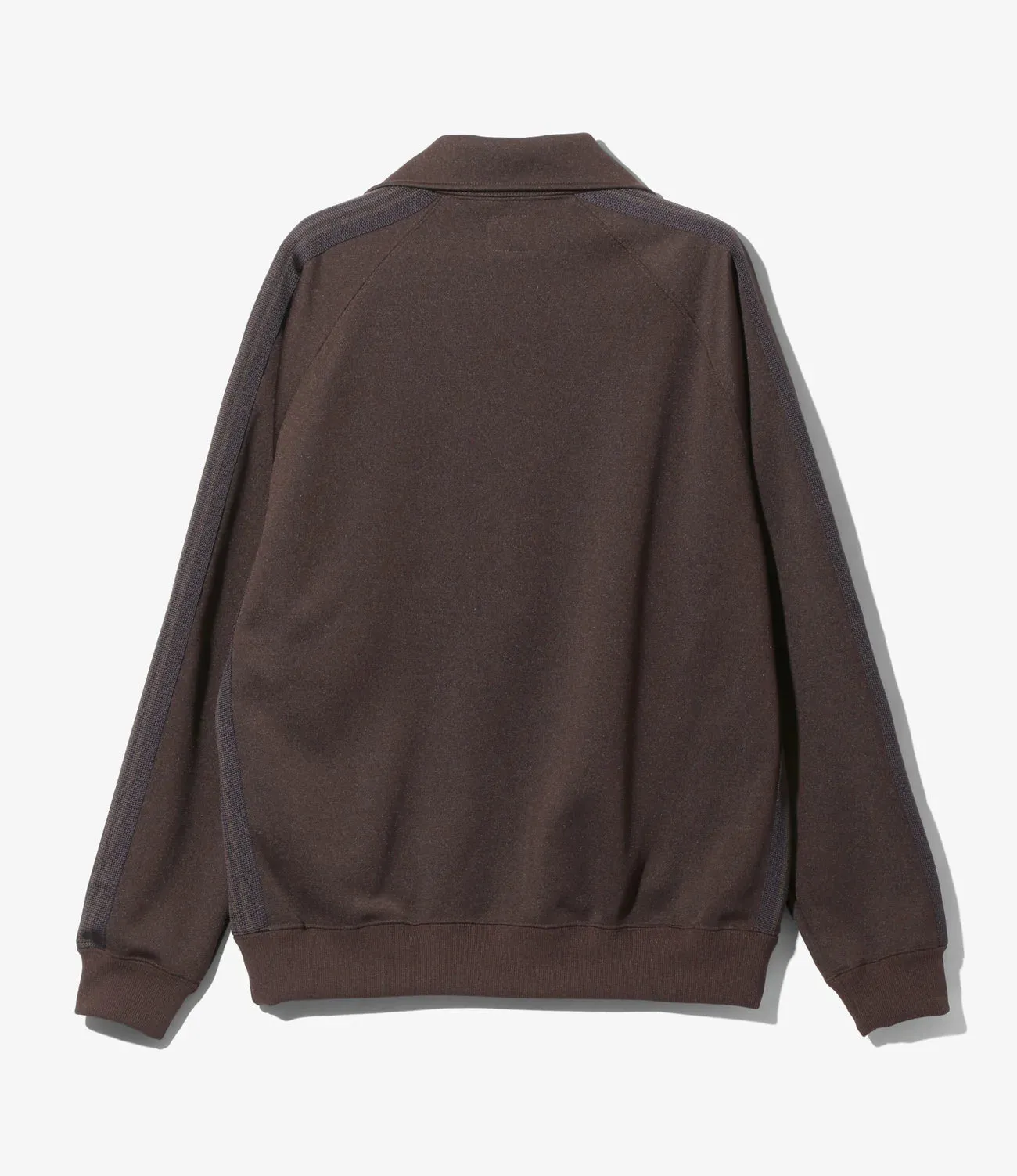TRACK JACKET POLY SMOOTH - BROWN Charm Core UniversalFit
