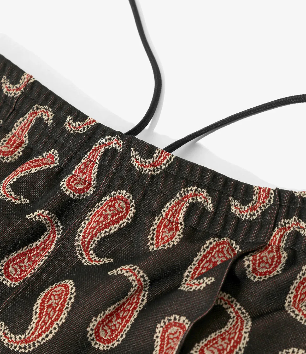 TRACK PANT POLY JACQUARD - PAISLEY Spark Glow DoubleStitched