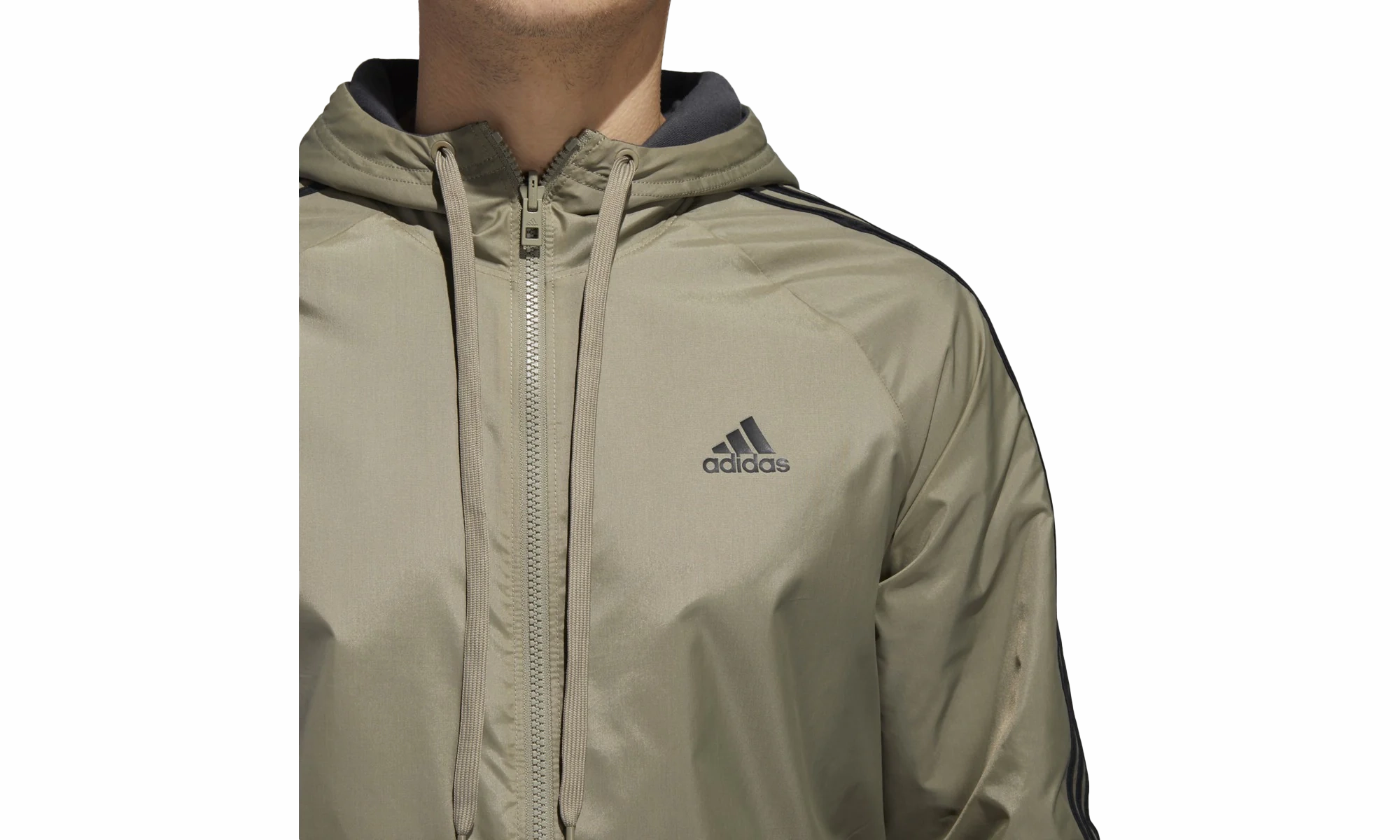 FrictionResistantEdges Glam Night Reversible Hooded Jacket "Medium Beige"