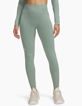Train Seamless Leggings - Silica Green/White Outdoor Lover Skin Friendly