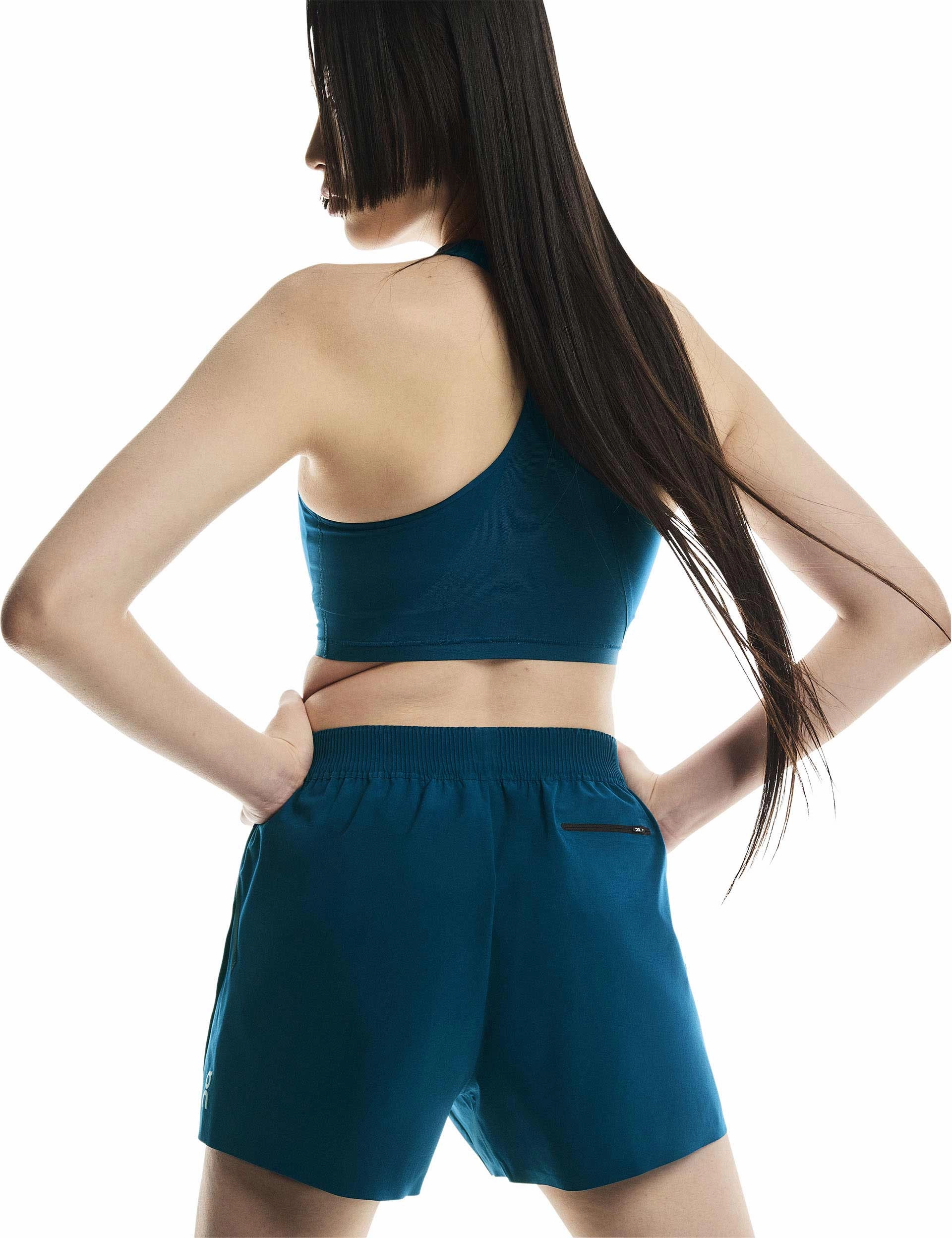 Easy Movement Fit Fashion Forward Train Shorts - Tempest