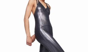 Training Bodysuit One SH WMNS "Silver" Recycle Glow