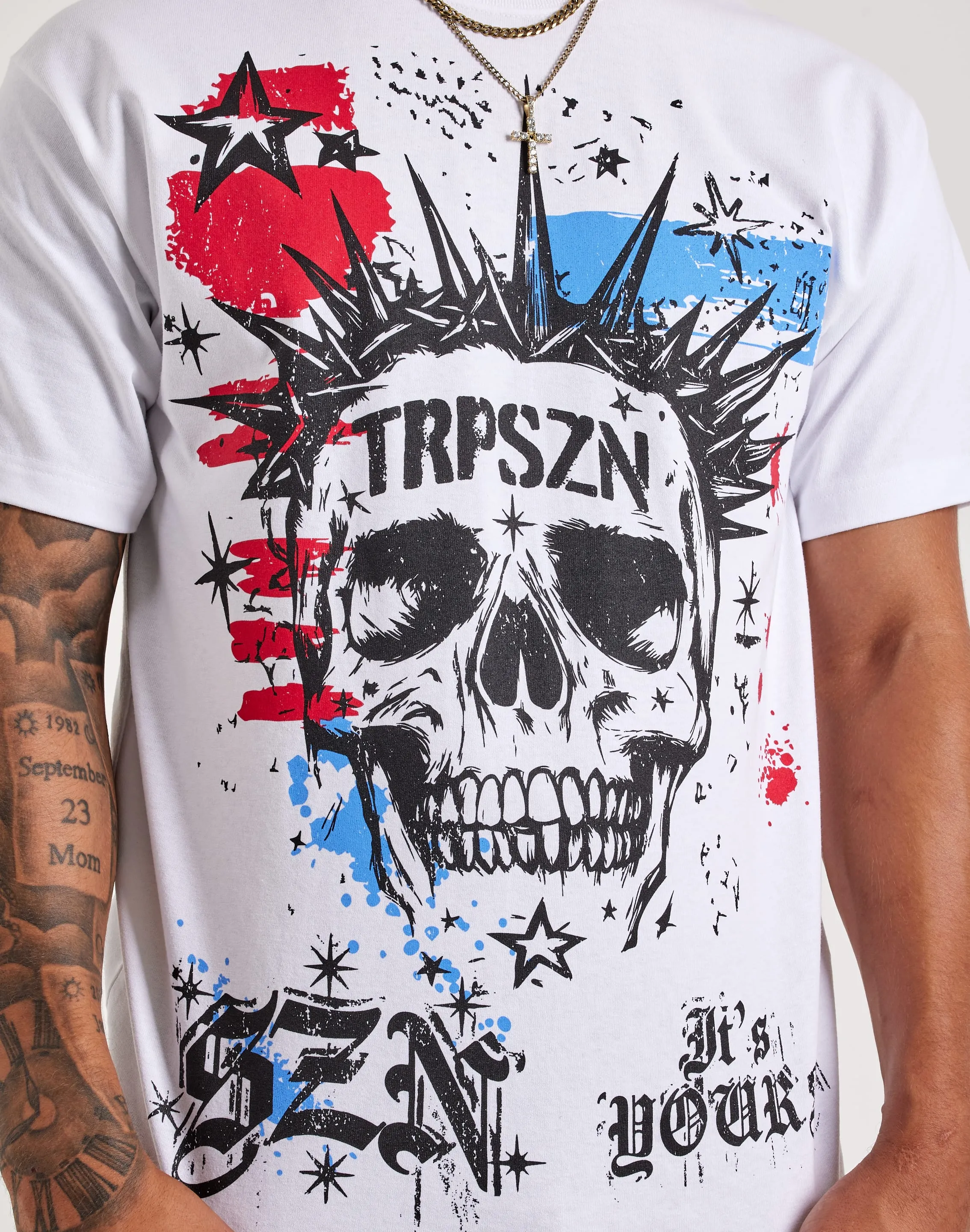 Joy Mood Trap SZN Skull Tee