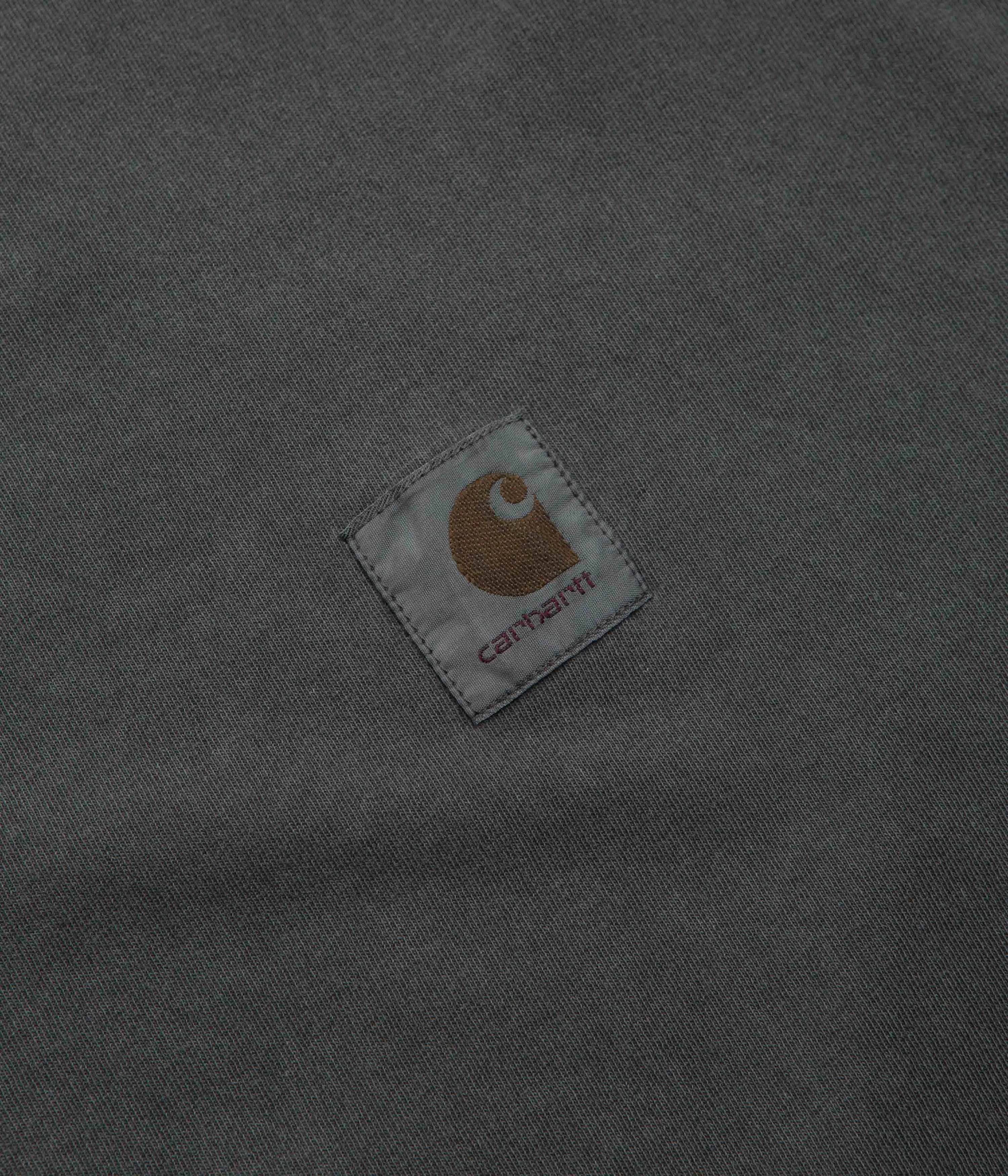 Carhartt Nelson T-Shirt - Graphite jogger pants silhouette geometric