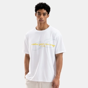 Cotton Glow mesh ventilation Wade T-shirt 371-2