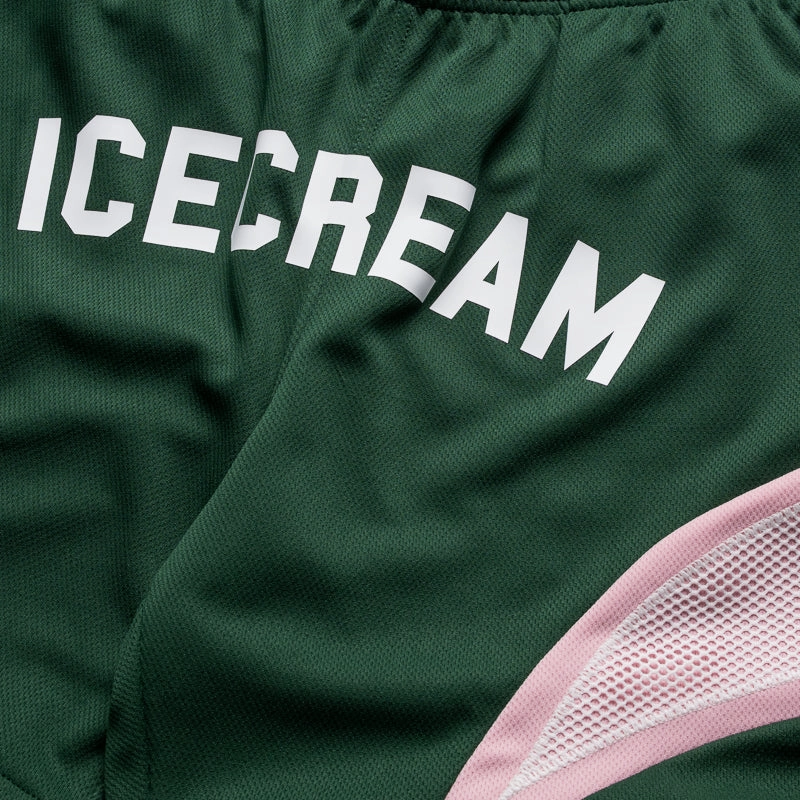 Noise Free Fabric Formal Wear Ice Cream Catch Shorts - Jolly Green