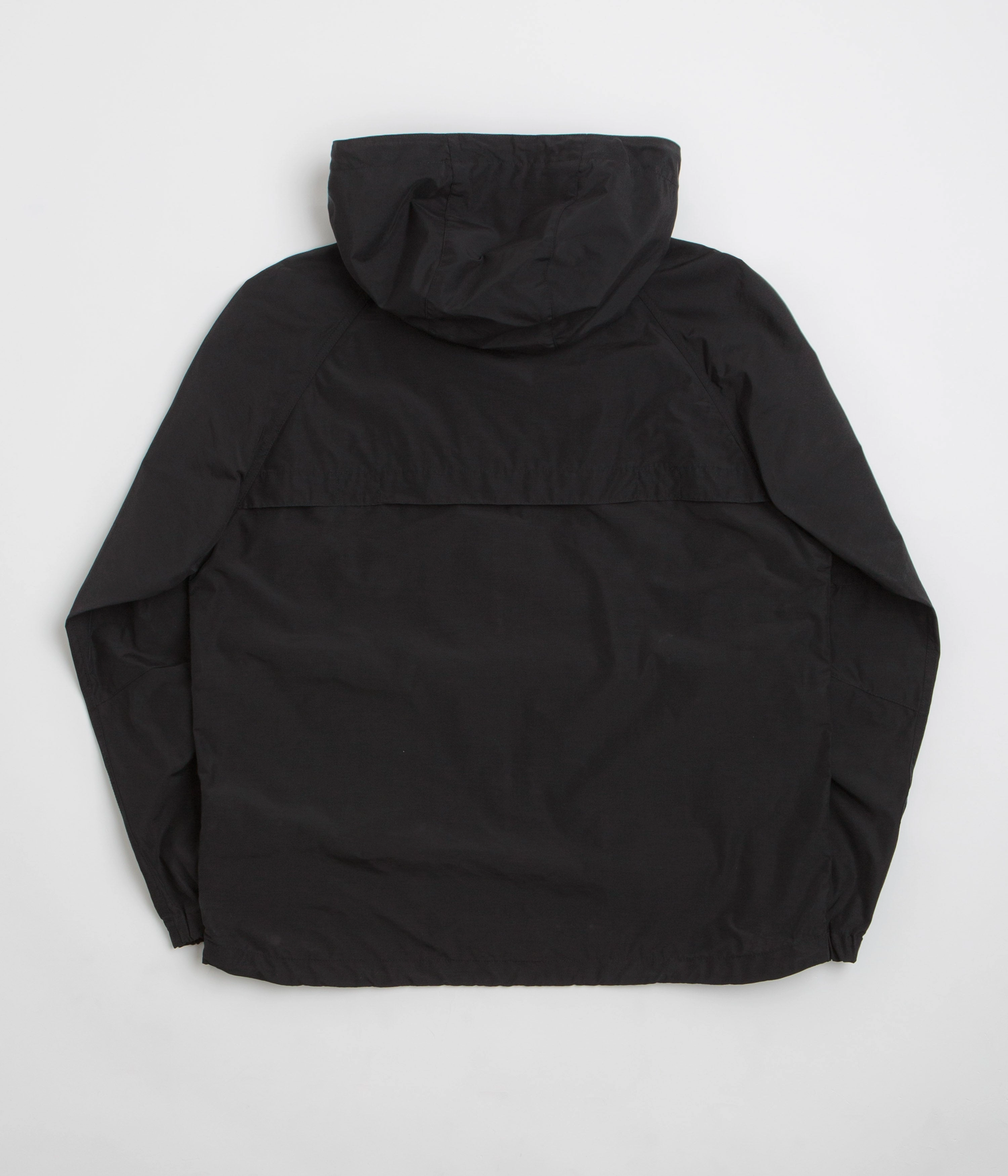 Functional Design Debate Snow Peak Light Mountain Cloth Zip Up Parka - Black