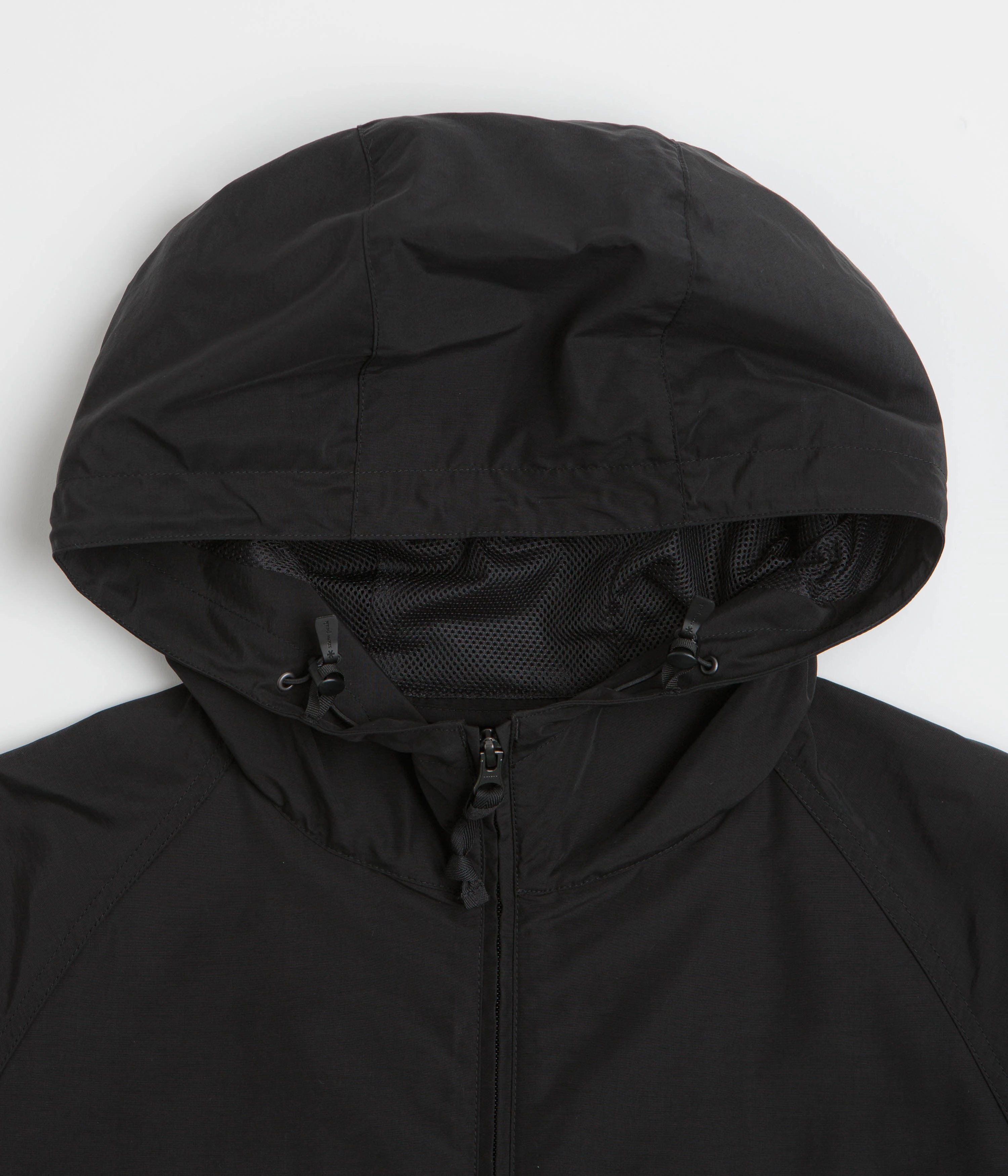 Snow Peak Light Mountain Cloth Zip Up Parka - Black TailoredSilhouette Product