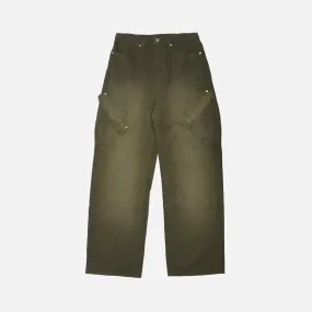 TaglessNeckline Snow Ready TRAVIS SCOTT X AIR JORDAN WMNS CANVAS CARGO PANTS - CARGO KHAKI