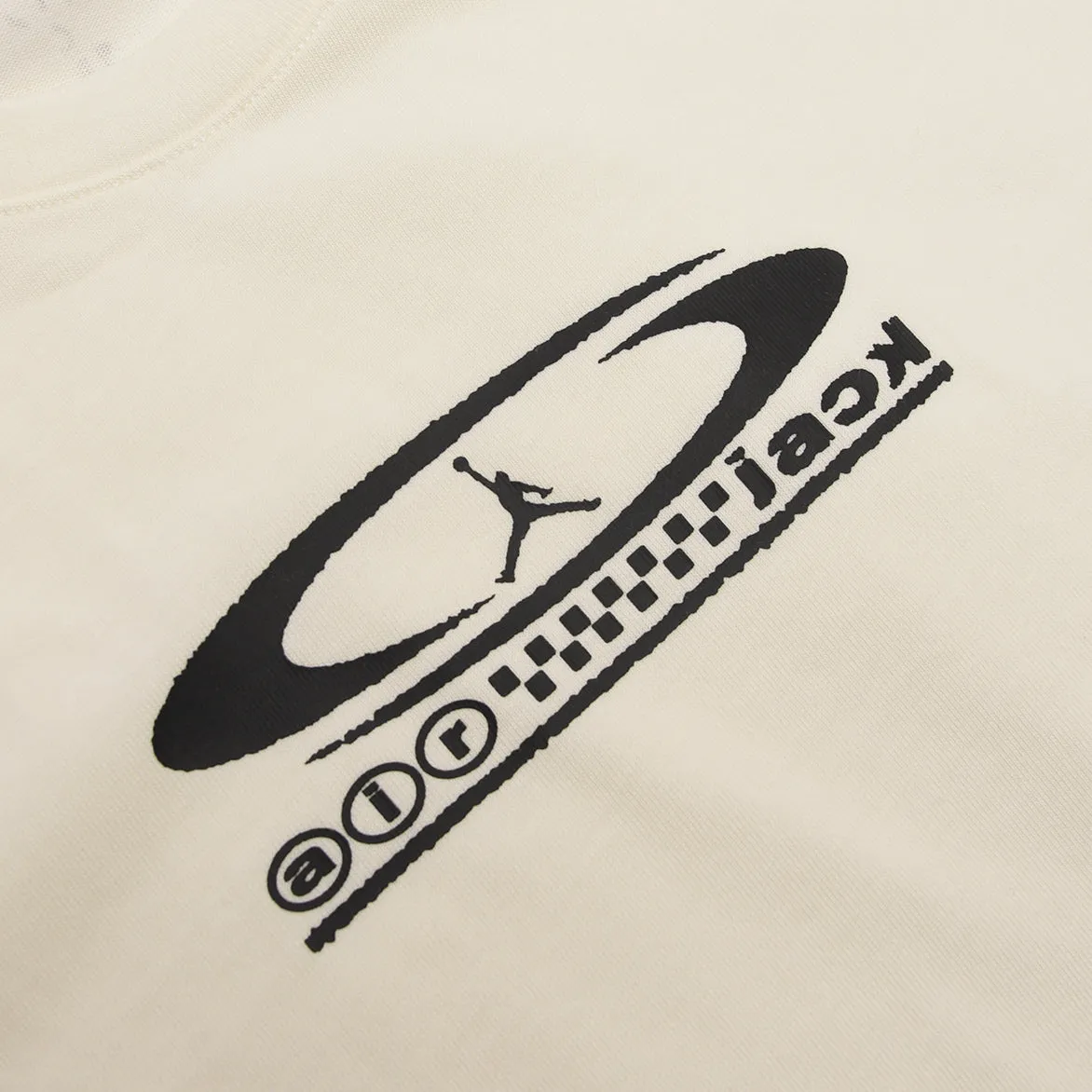 TRAVIS SCOTT X AIR JORDAN WMNS CROPPED TEE - SAIL ThermalRegulatingFabric