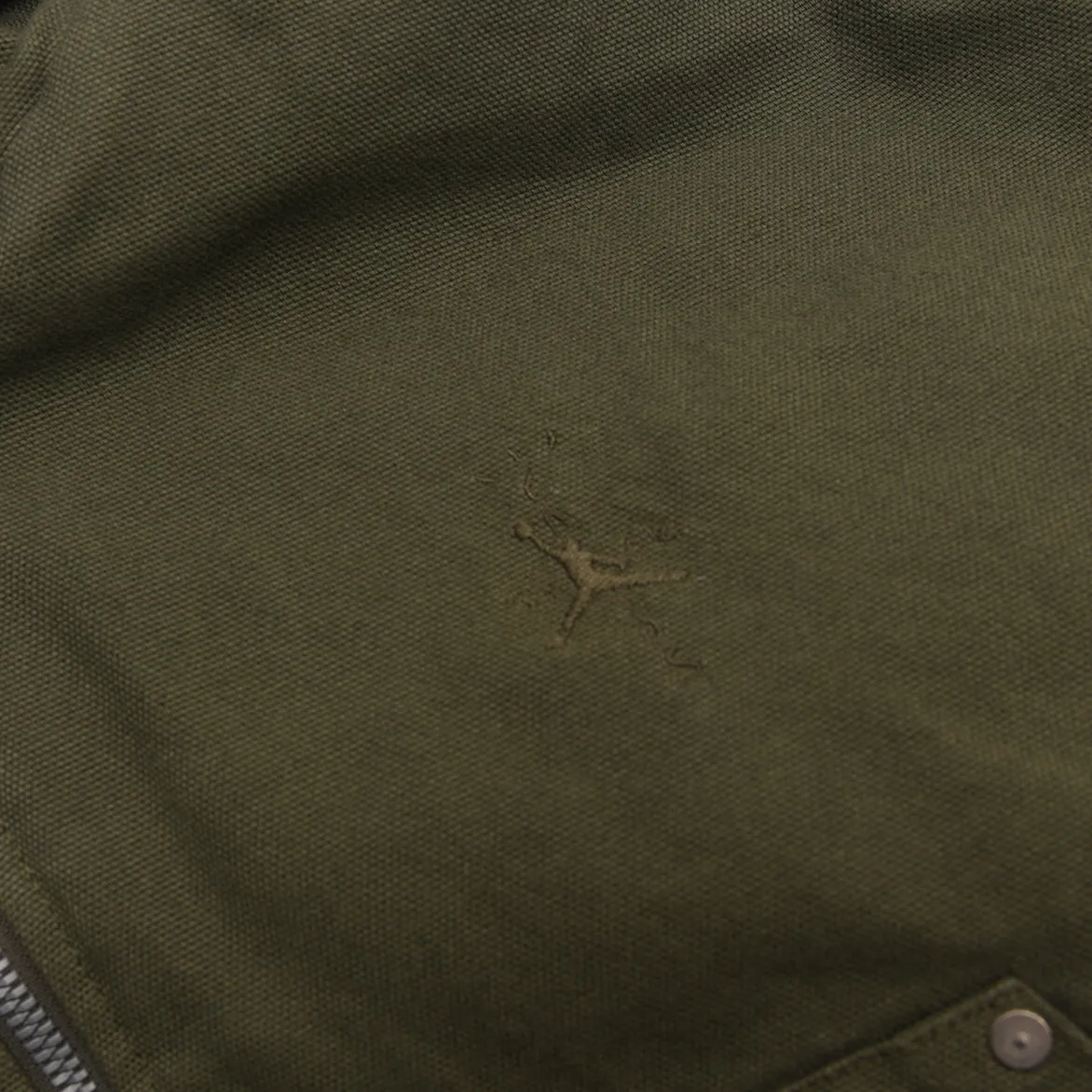 Nordic Light TRAVIS SCOTT X AIR JORDAN WMNS HOODED CANVAS JACKET - CARGO KHAKI