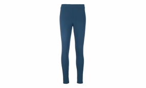 Beach Ease Commute Ease Trefoil Athletic Casual Fashion Leggings "Blue / White"