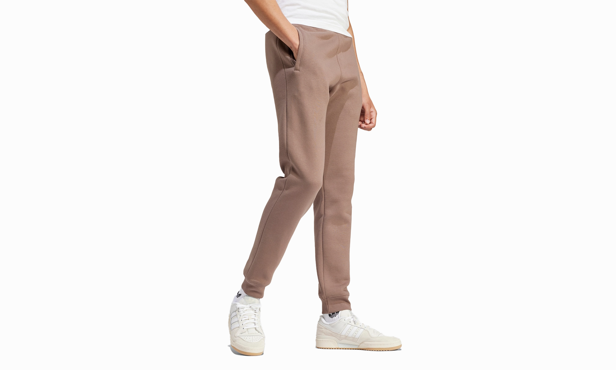 TREFOIL ESSENTIALS PANT "Beige" Recycled Polyester