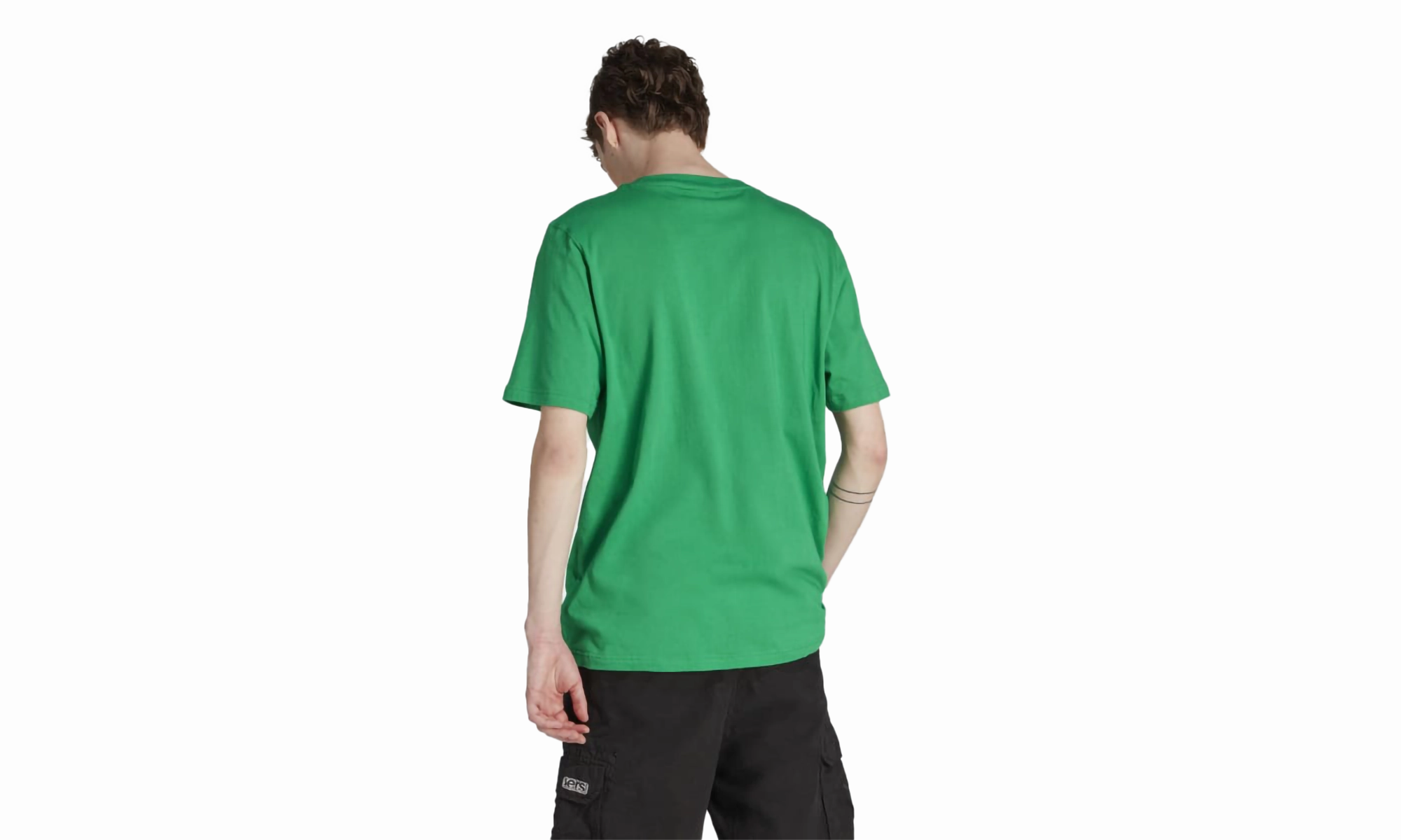 TREFOIL ESSENTLS TEE "Green" Compact Packable Design