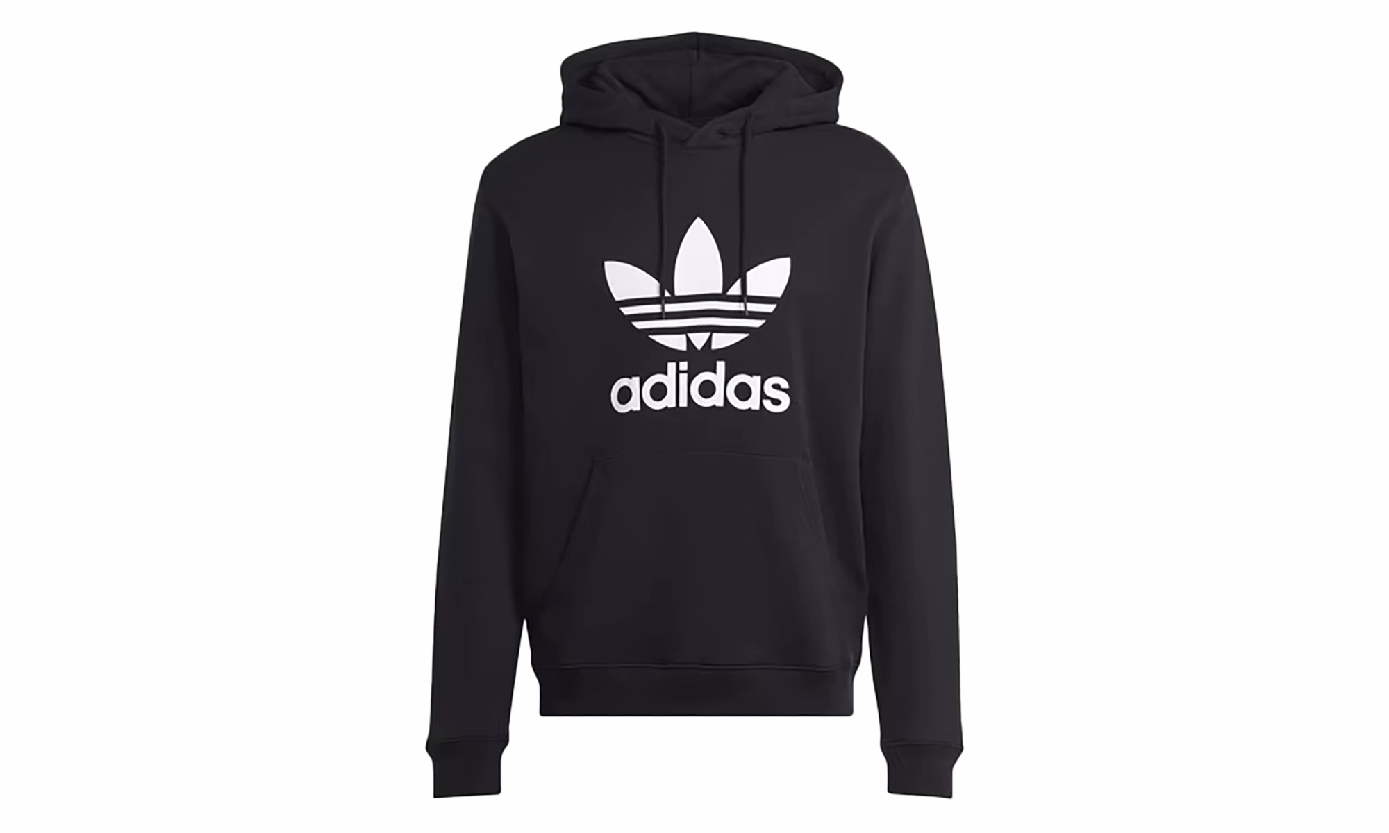 Trefoil Hoodie "Black"