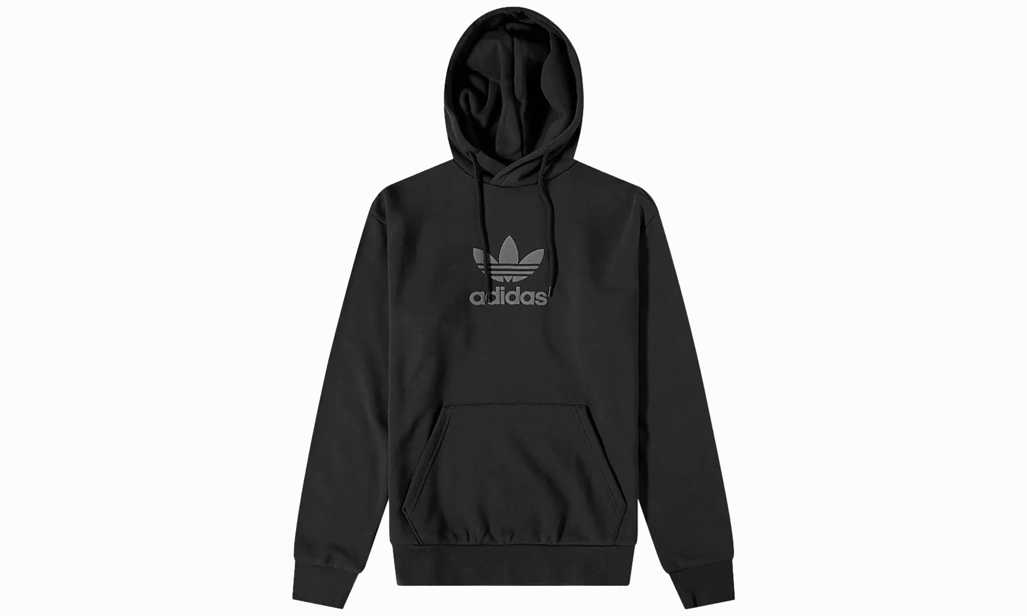 Tight Net Coastal Chic Trefoil Series Street Hoodie "Black"