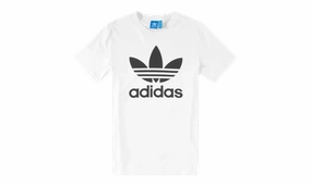 Trefoil Tee "White / Black" LowBulkFabric