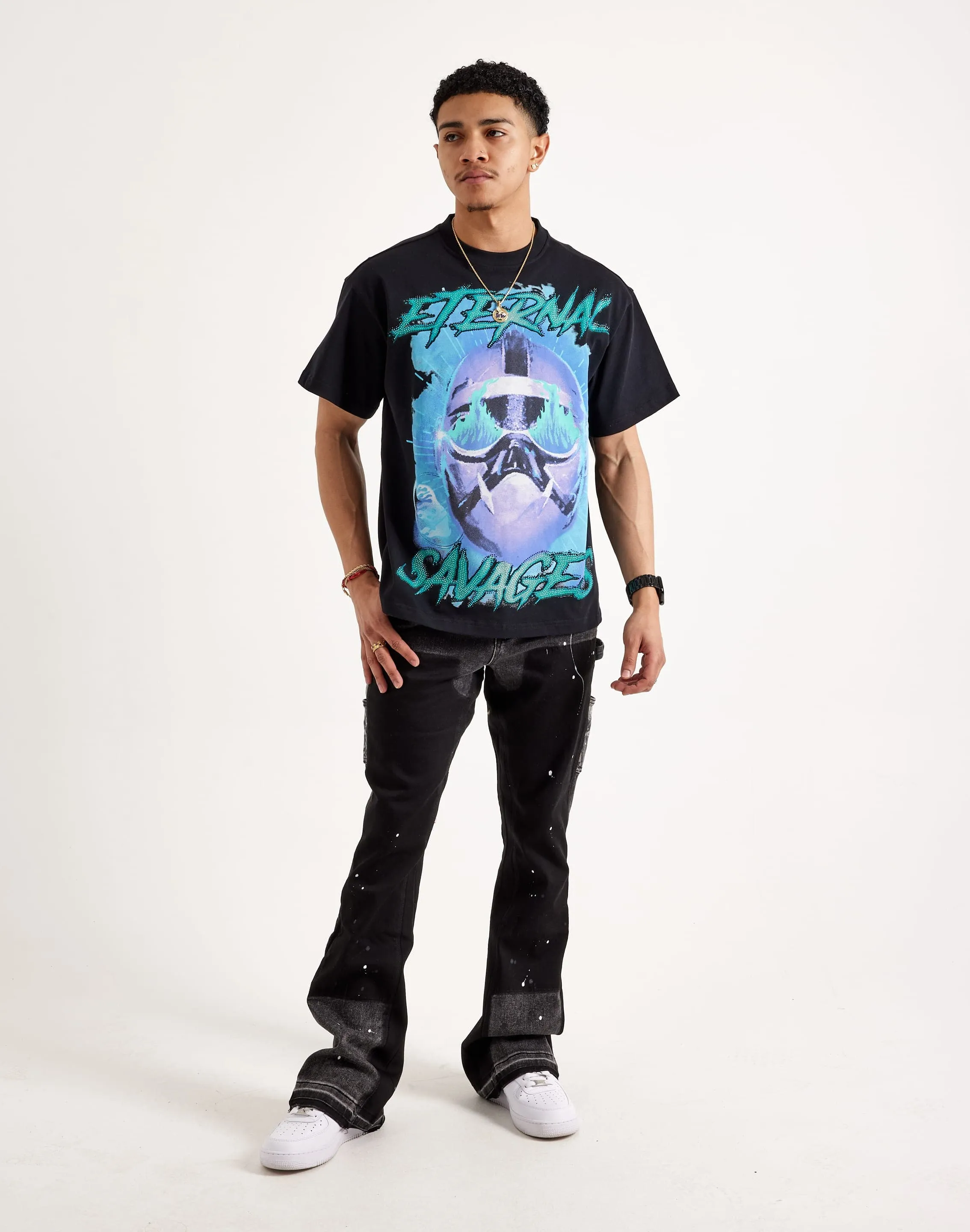 EPTM Camo Pocket Flared Pants Brave Mode