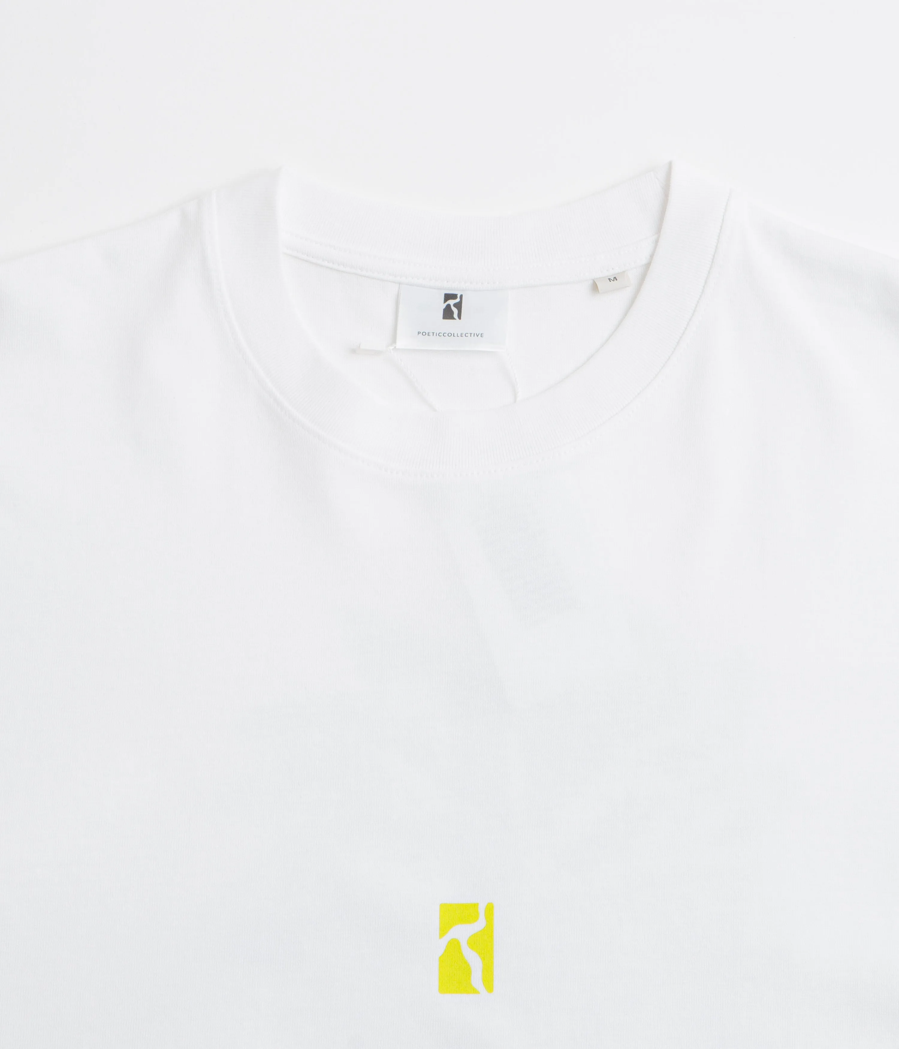 Poetic Collective Space T-Shirt - White ping pong venue tennis event