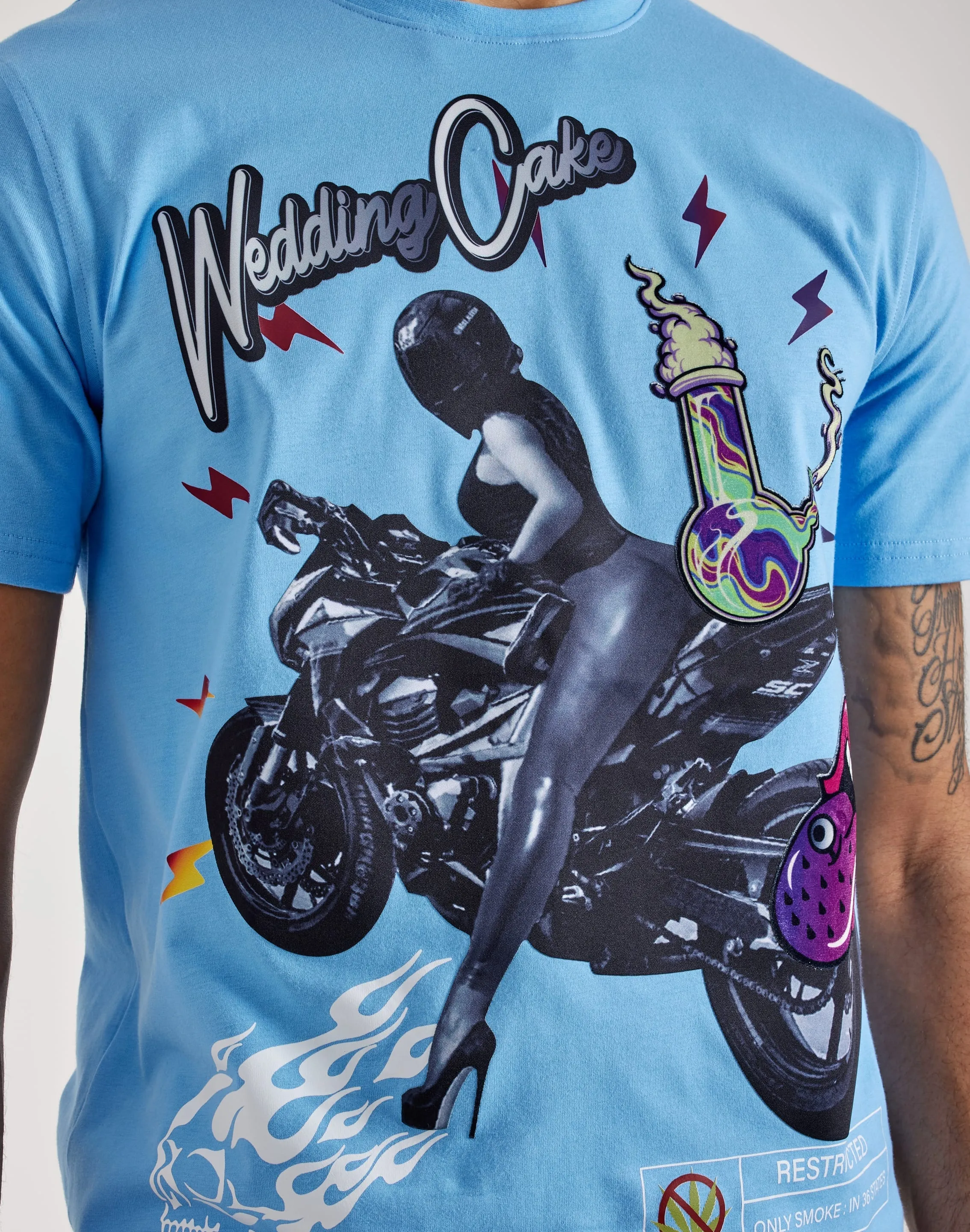 Baby Soft Forest Air Central Mills Wedding Cake Ride Or Die Tee