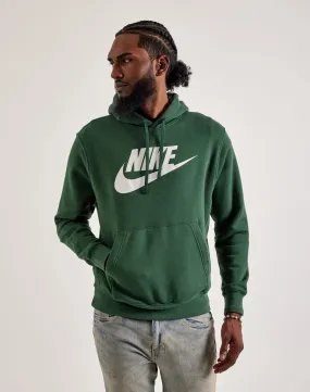 Nike Club Fleece Graphic Pullover Hoodie Polish Tone World Tone