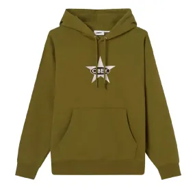 Obey Empire Hoodie - Moss Green Cozy Energy Reflective accents
