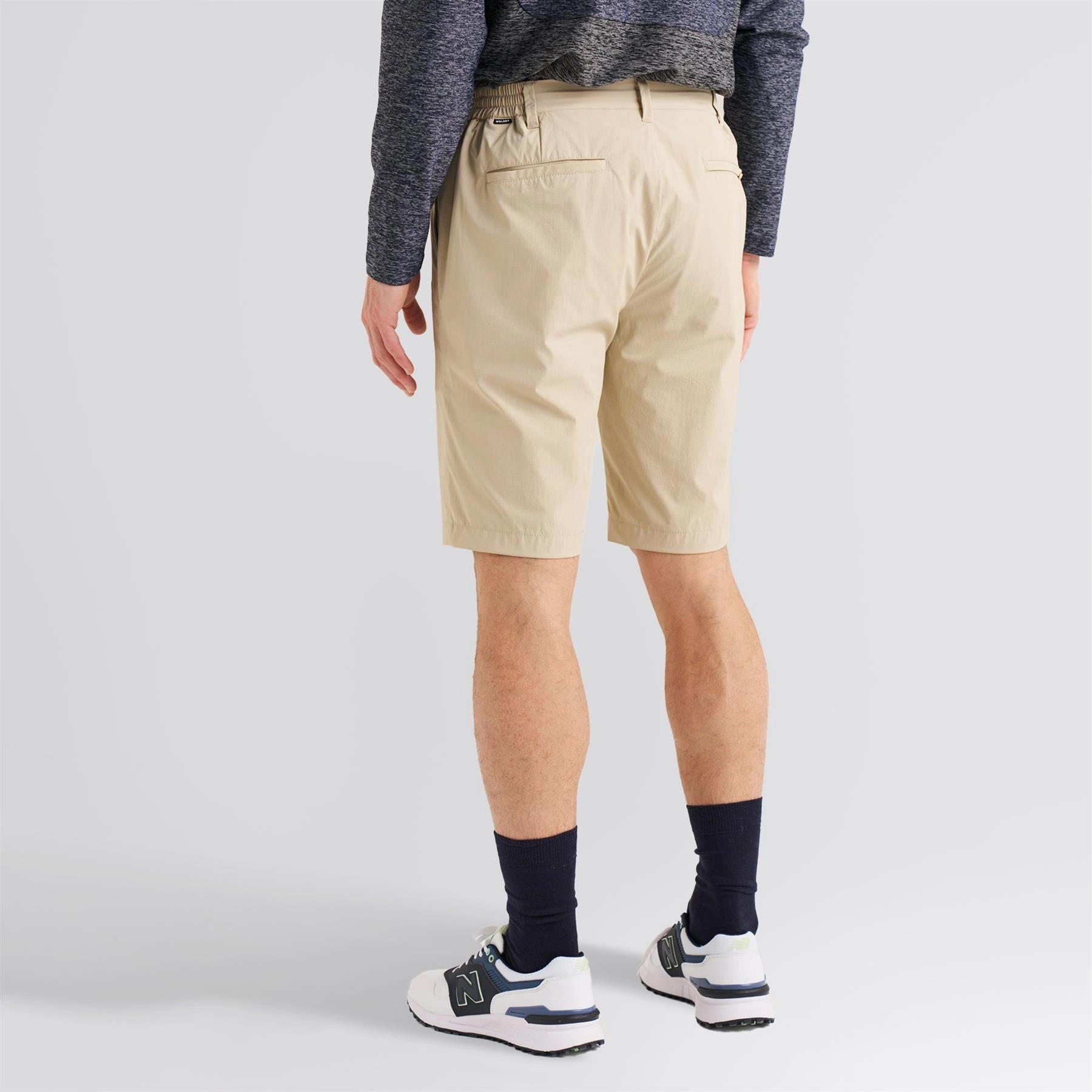 Golf Stretch Shorts Beige AntiSnagTechnology Basketball shorts