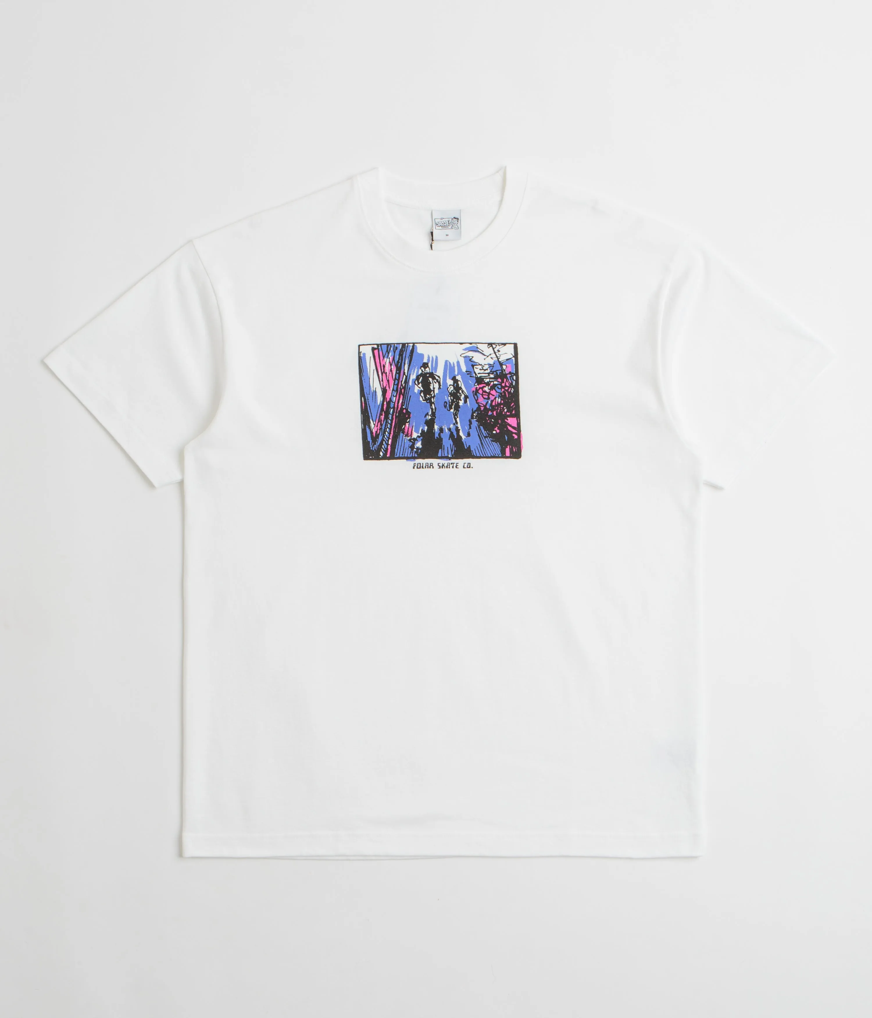 Polar Running T-Shirt - White Theatre Wedges