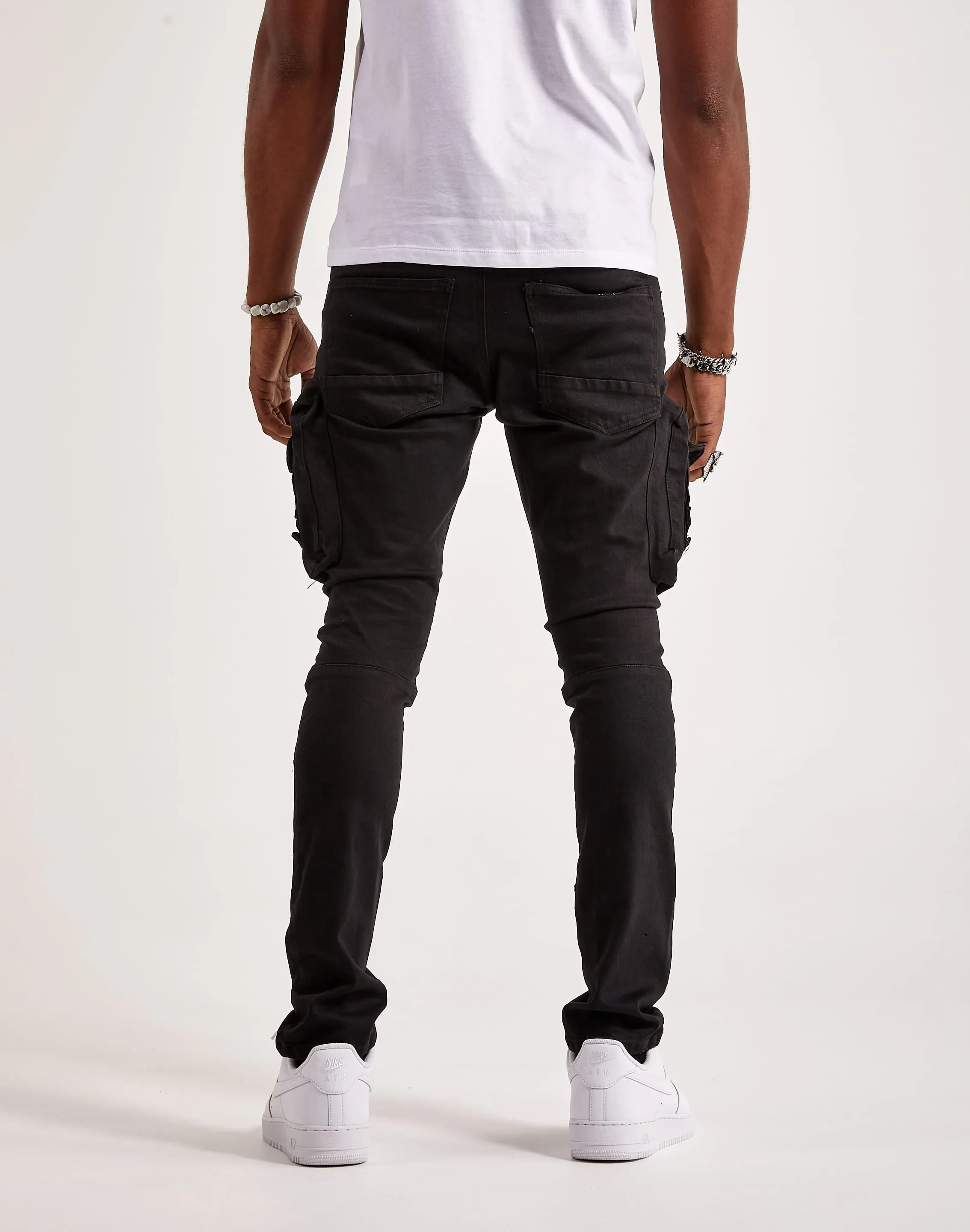 ElasticFree Cuffs Sun shield Smoke Rise Twill Slim Tapered Cargo Pants