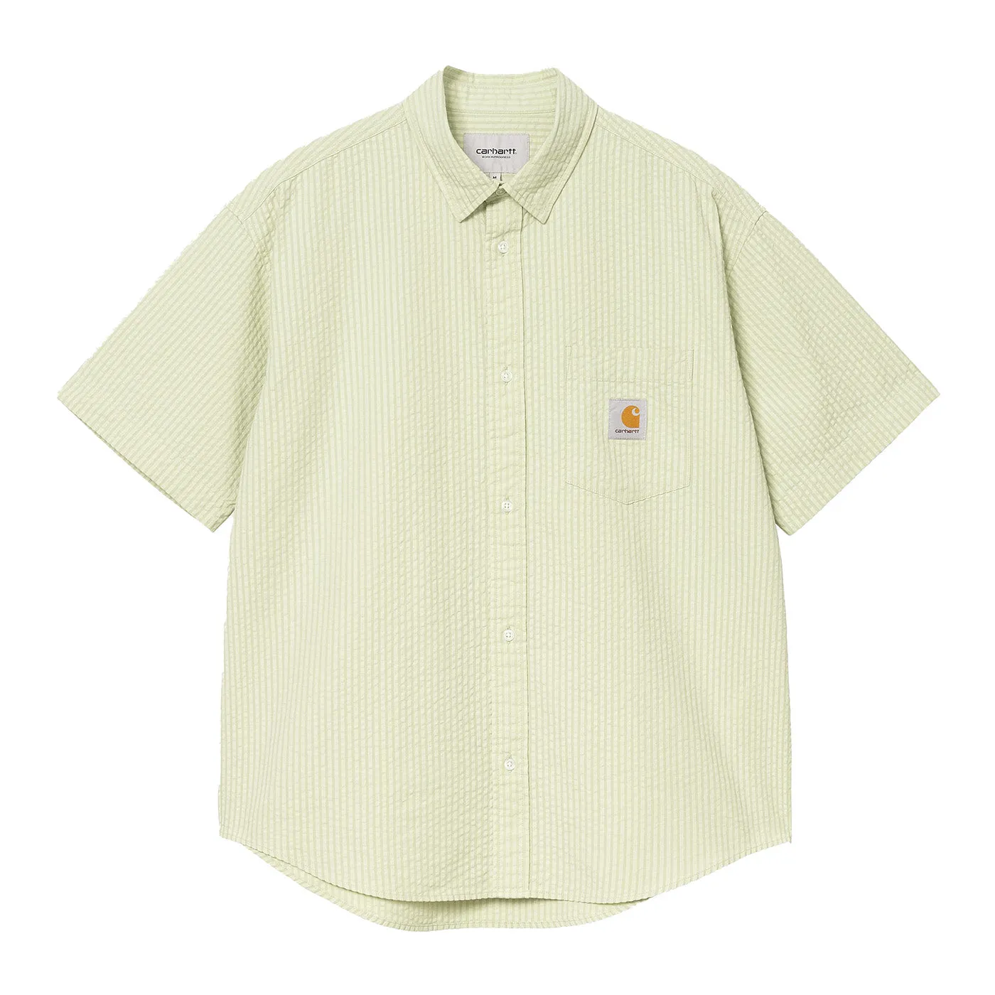 Carhartt WIP S/S Toland Shirt - Pale Olive Budget Friendly