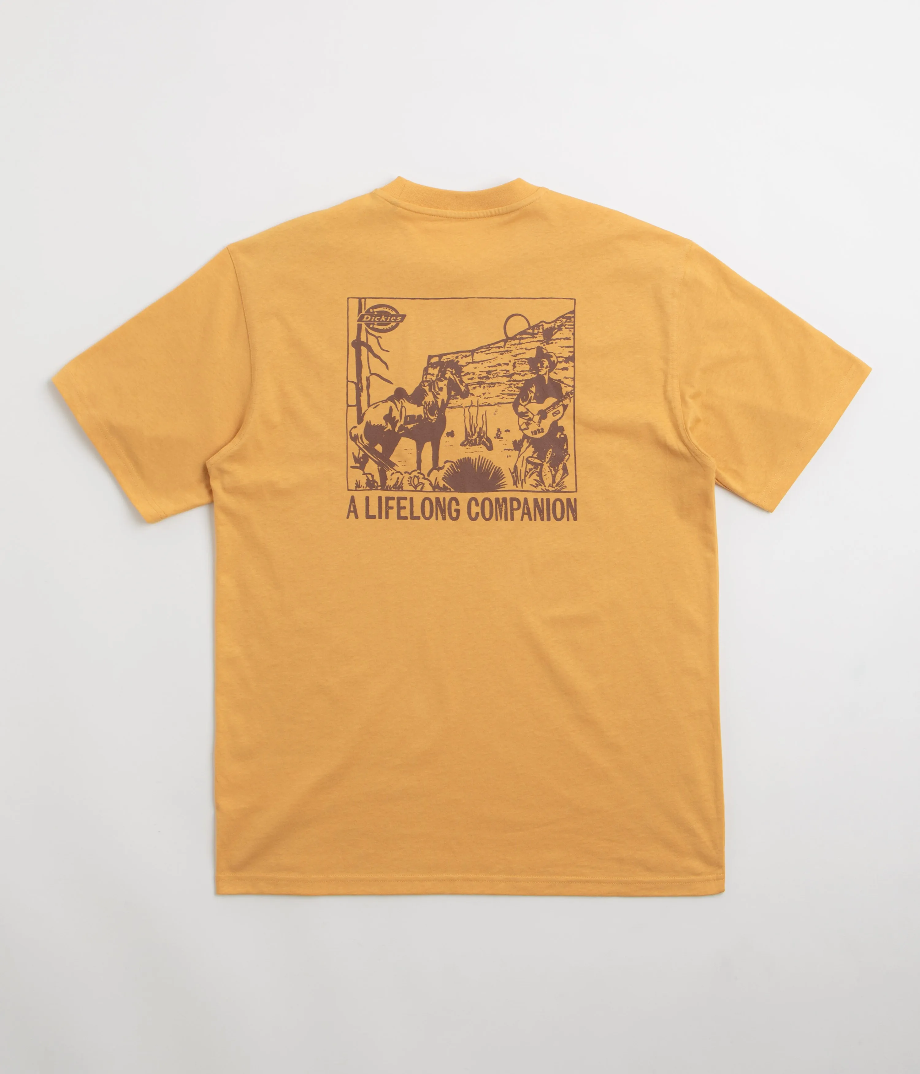 shorts silhouette Skating Dickies Companion T-Shirt - Oak Buff