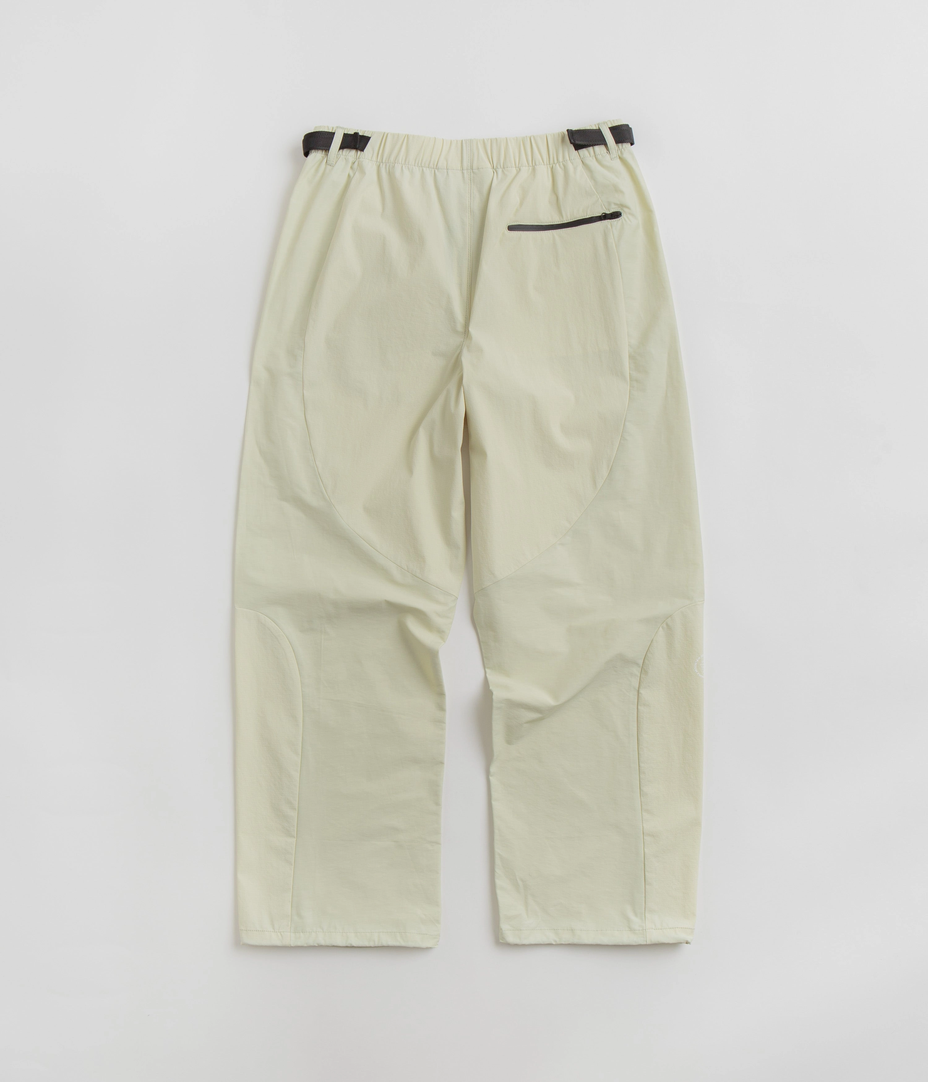 Double Needle Stitching Purple Mountain Observatory Blocked Hiking Pants - Bone