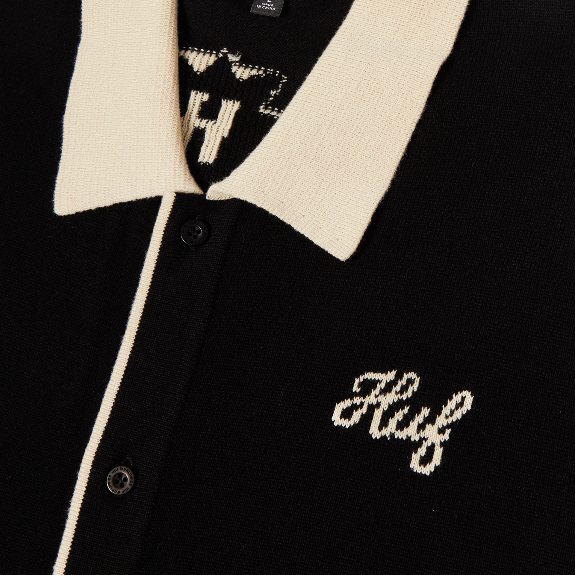 Casual Friday Snag Resistant Fabric Huf Icarus S/S Knit Top