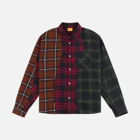 Date Vibe TRIPLE PLAID SHIRT - MULTI