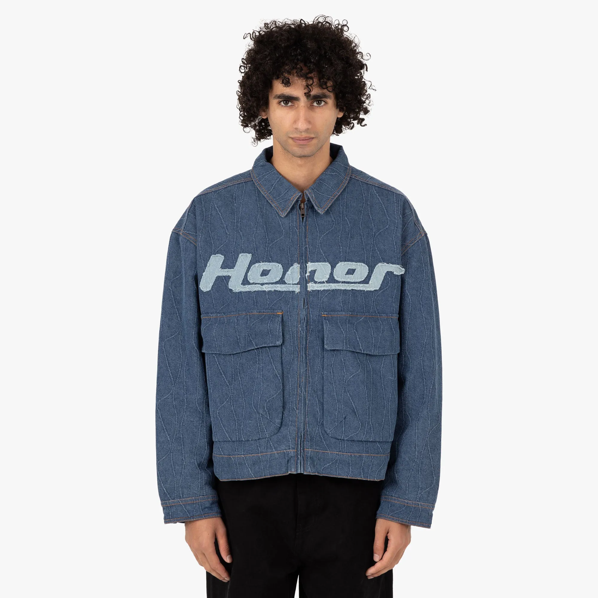 Honor The Gift Frequency Denim Jacket / Indigo WaterResistantFabric
