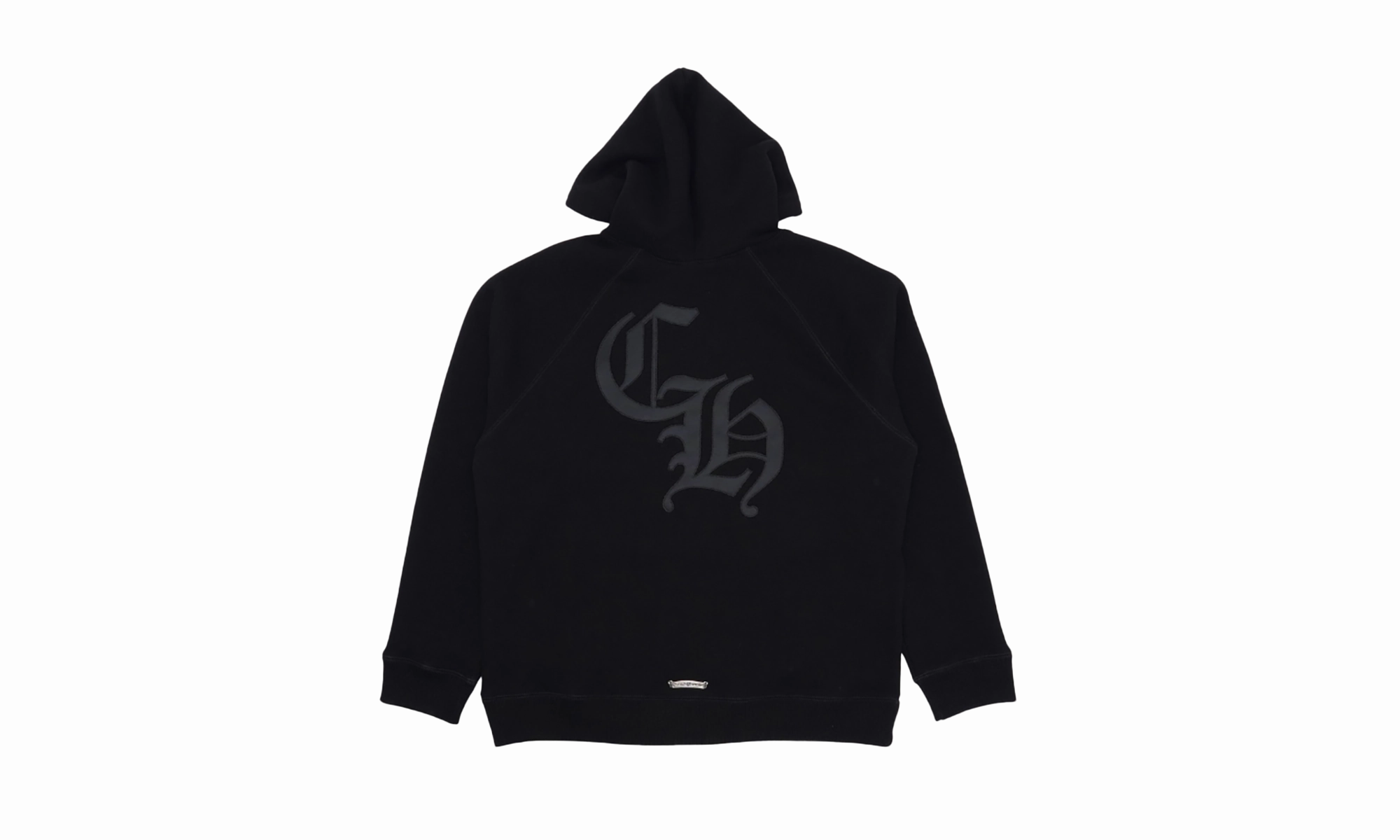 Triple Cross Nylon CH Logo Seven-11 Hoodie "Black"