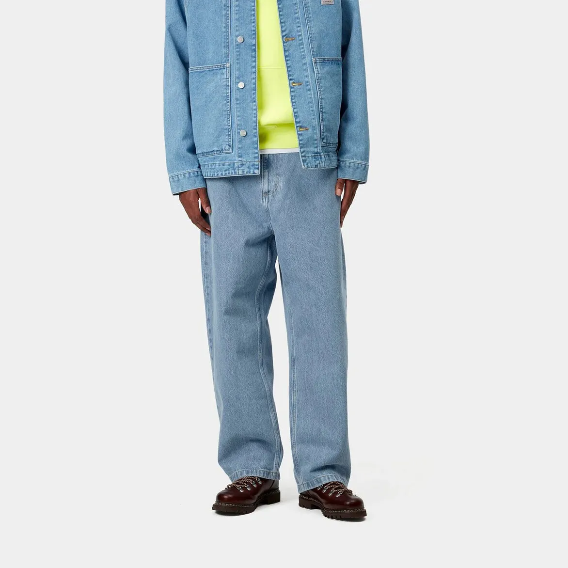 Family Style BRANDON PANT - BLUE (STONE BLEACHED)