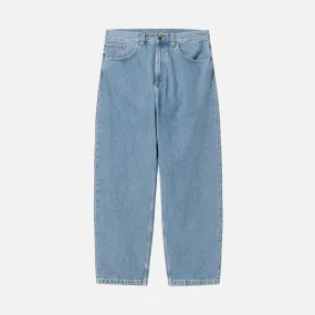 BRANDON PANT - BLUE (STONE BLEACHED) Reflective details