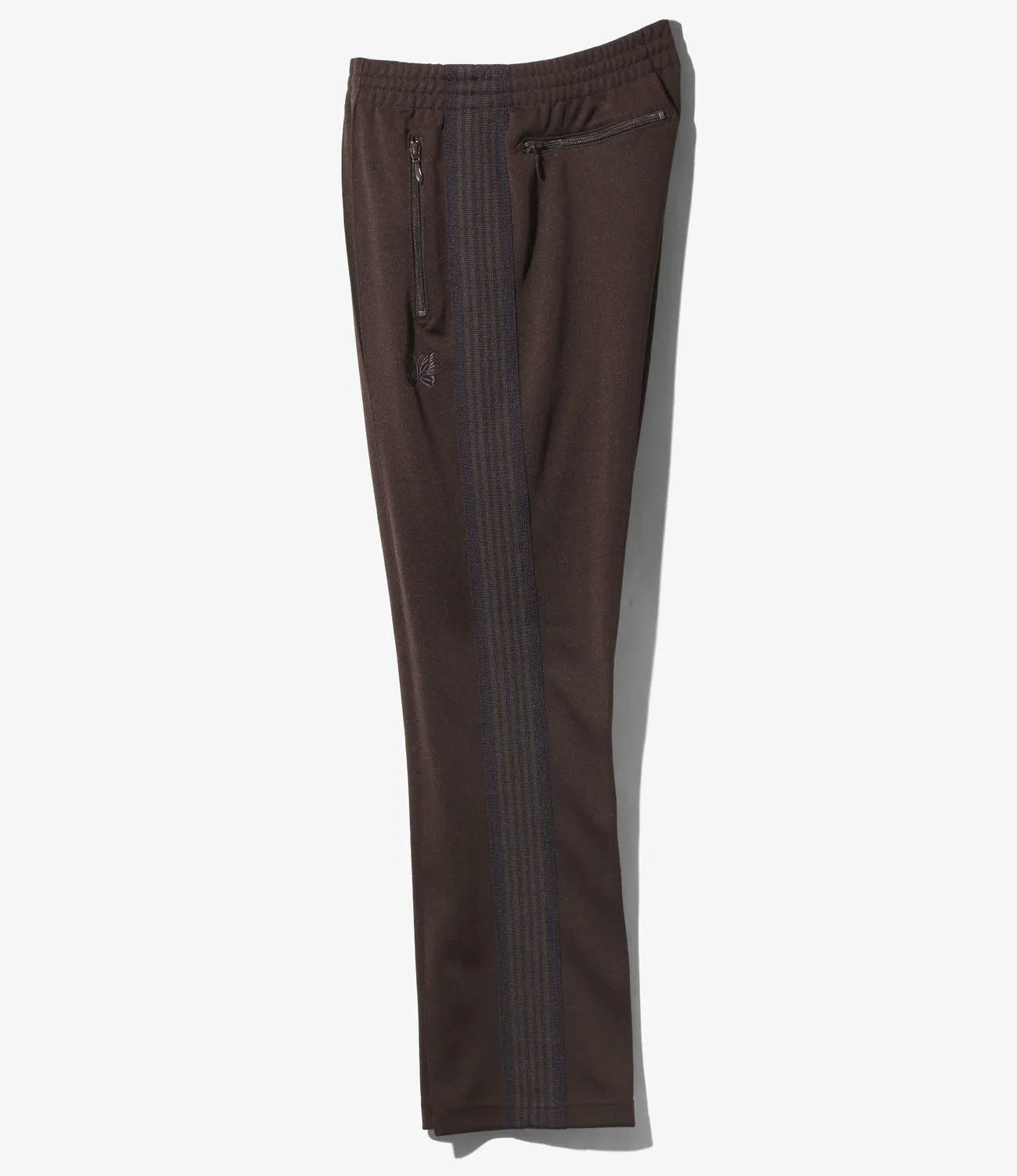 Faith Core NARROW TRACK PANT POLY SMOOTH - BROWN